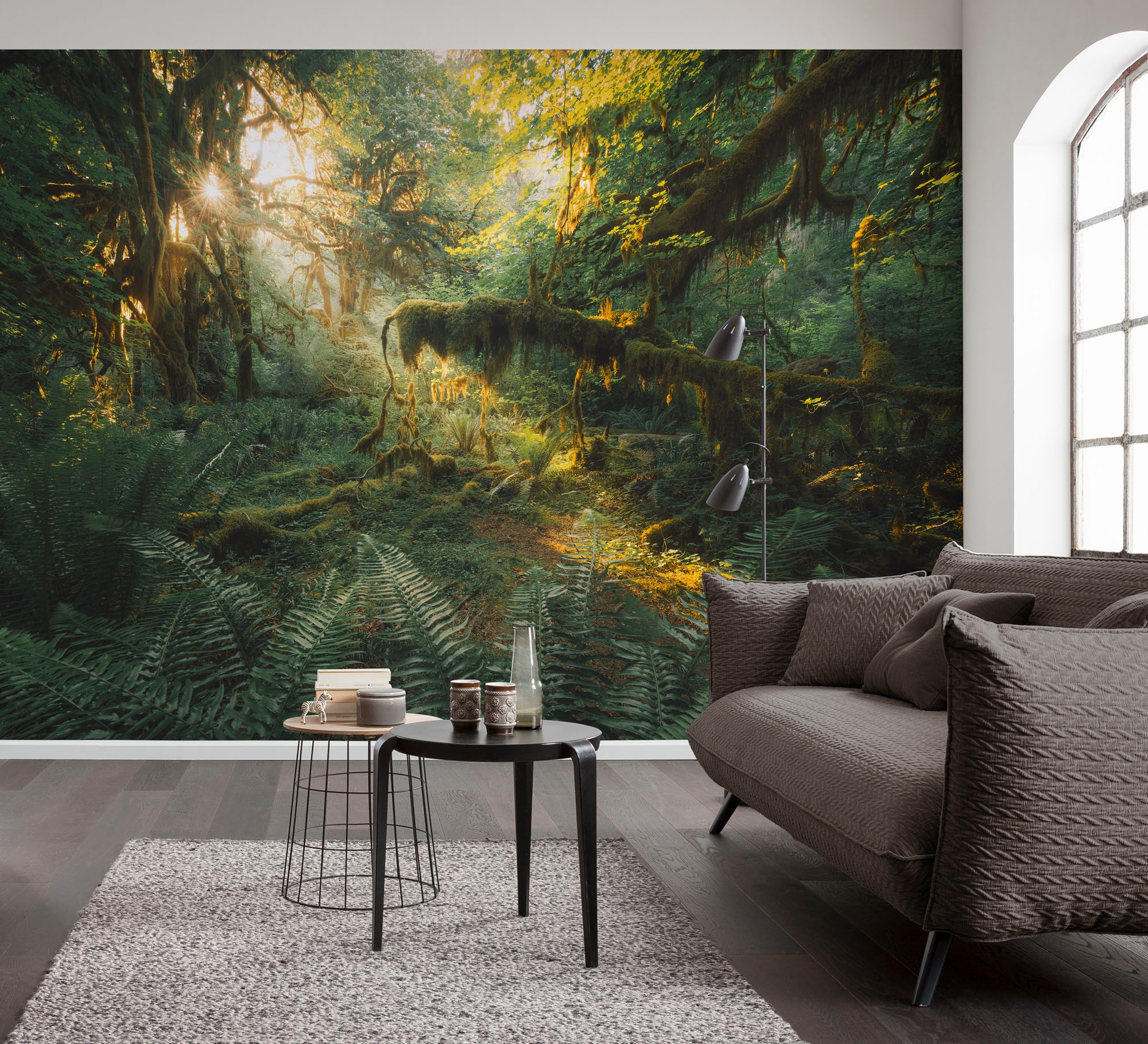 Fototapete »Vlies Fototapete - Hall of Mosses - Größe 400 x 250 cm«, bedruckt