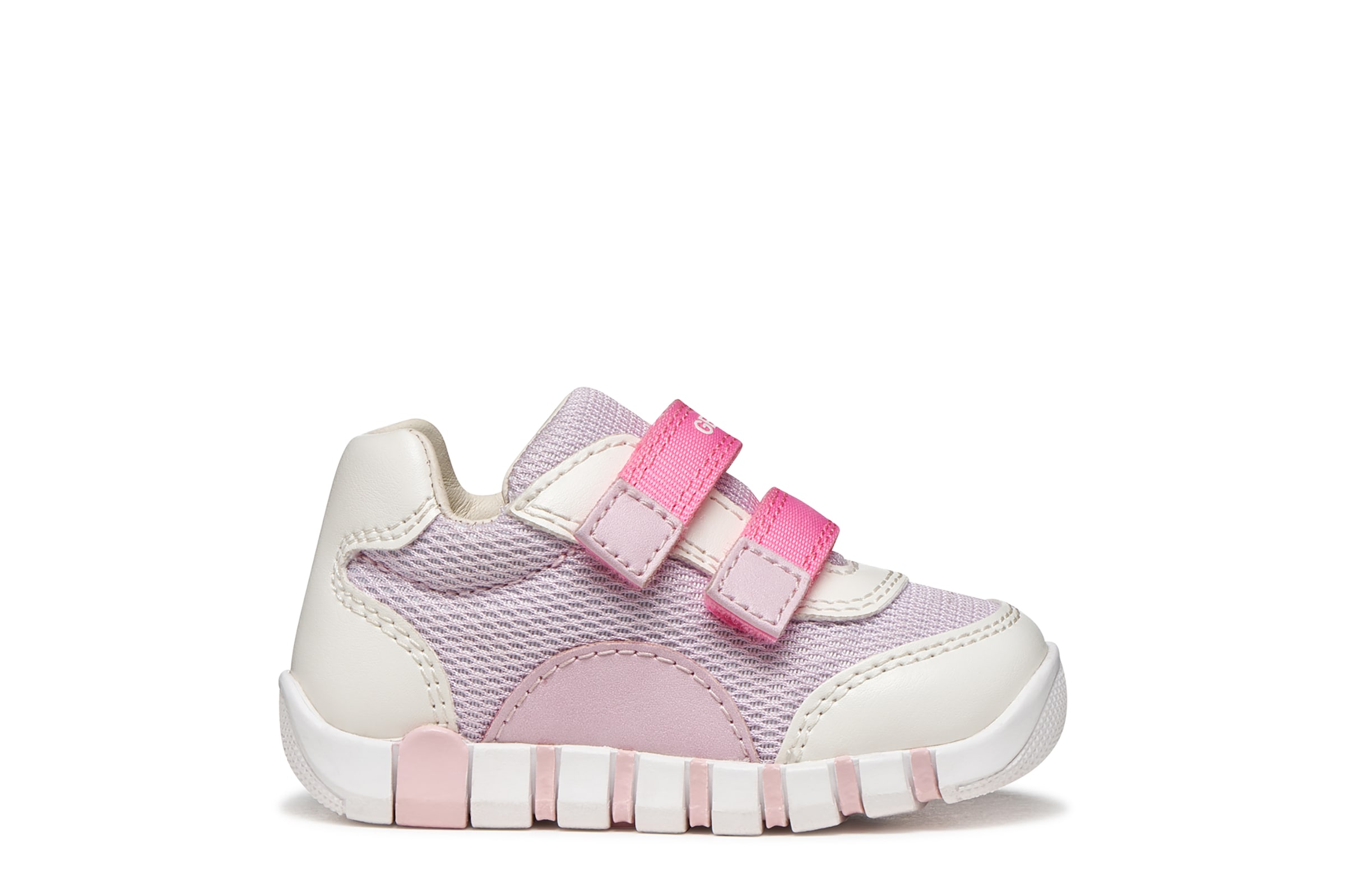 Geox Lauflernschuh »B IUPIDOO GIRL«  Babyschuh im Pastell-Look, Größenschablone zum Download