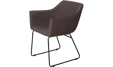 Schalenstuhl »T-VELVET ARMCHAIR«, (Set), 2 St., Samtstoff STC