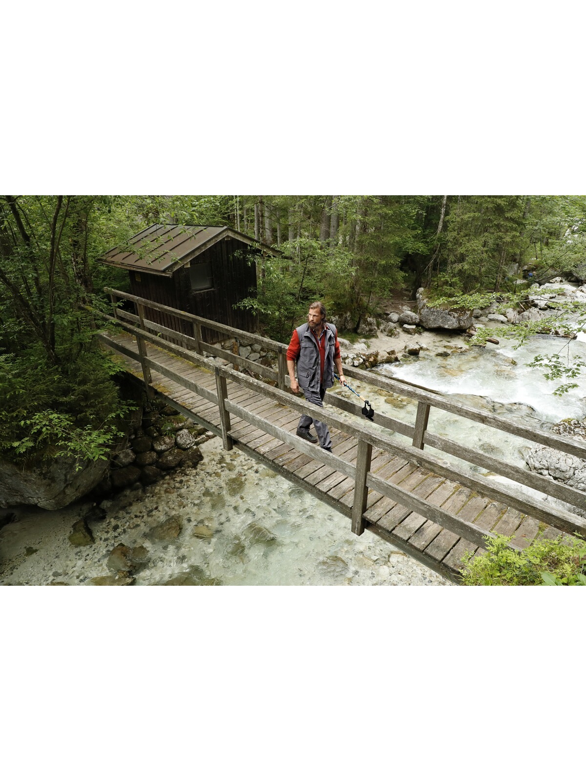 Jan Vanderstorm Funktionsweste »Trekking Weste HELMBOT«