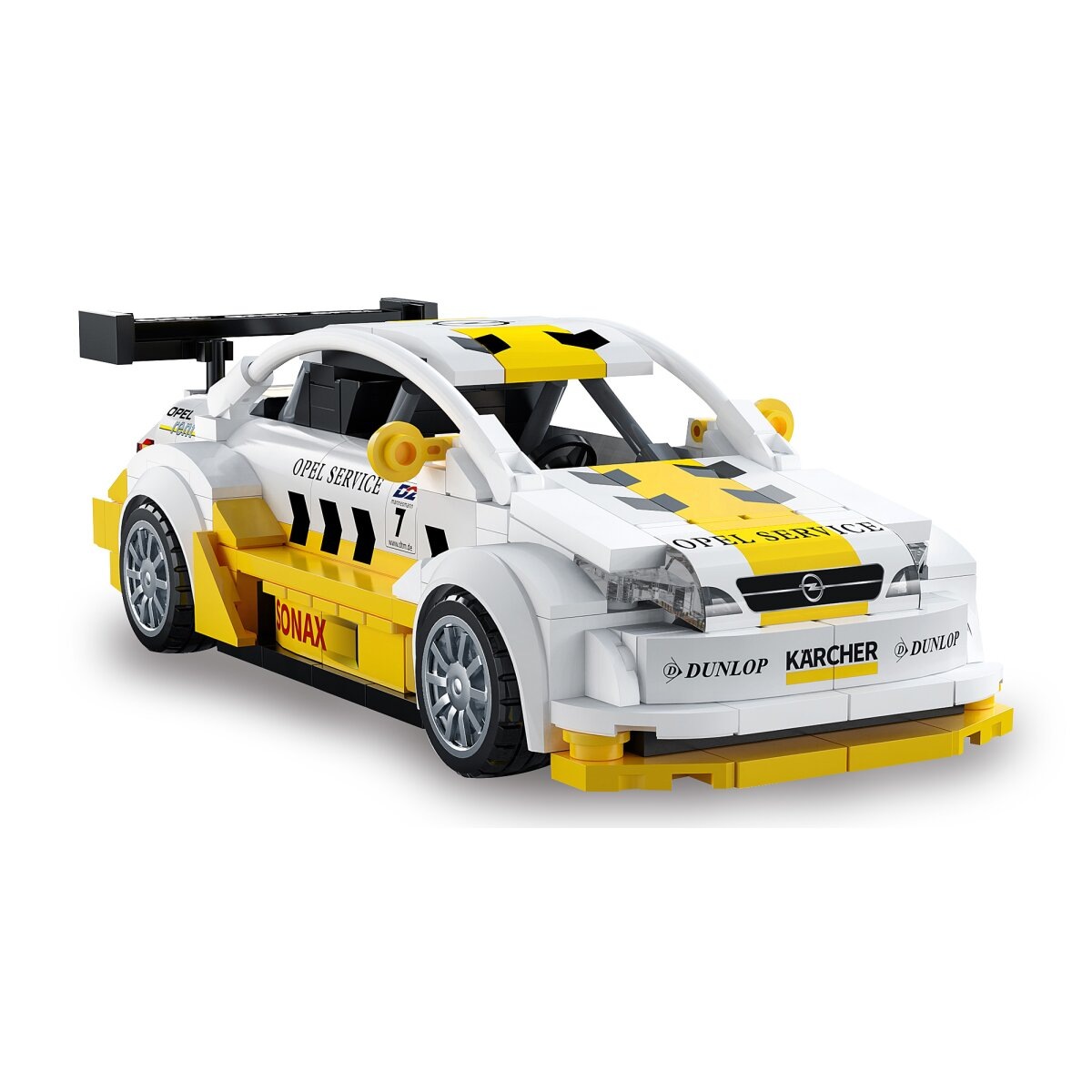 Jamara Konstruktions-Spielset »CaDA, Brick, Opel Astra V8 Coupe weiß (402922)« im Maßstab 1:24