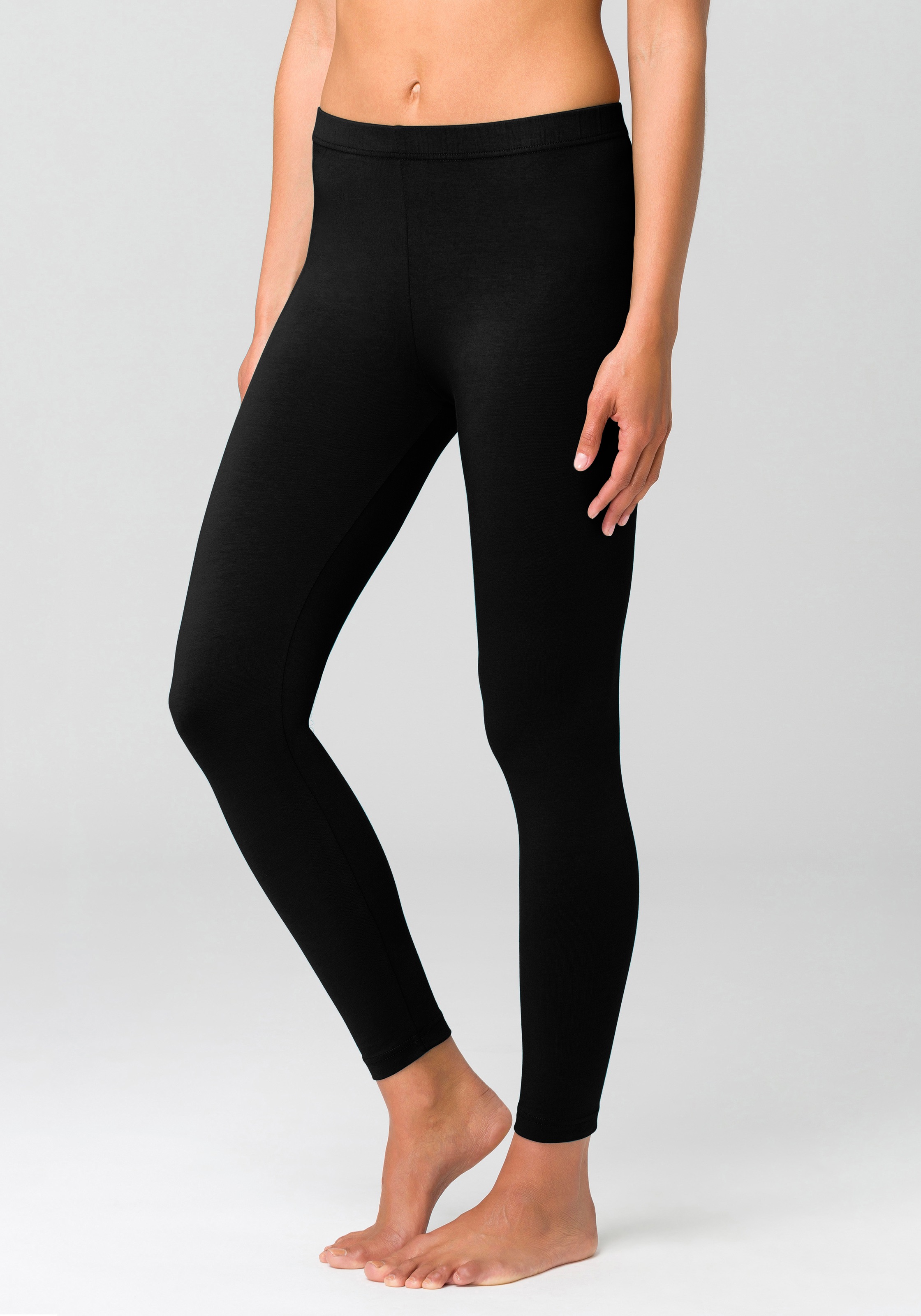 Vivance active Leggings, (2er-Pack), mit Gummibund, Loungewear