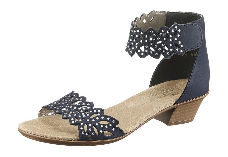 Rieker Riemchensandalette, mit sommerlicher Lochung