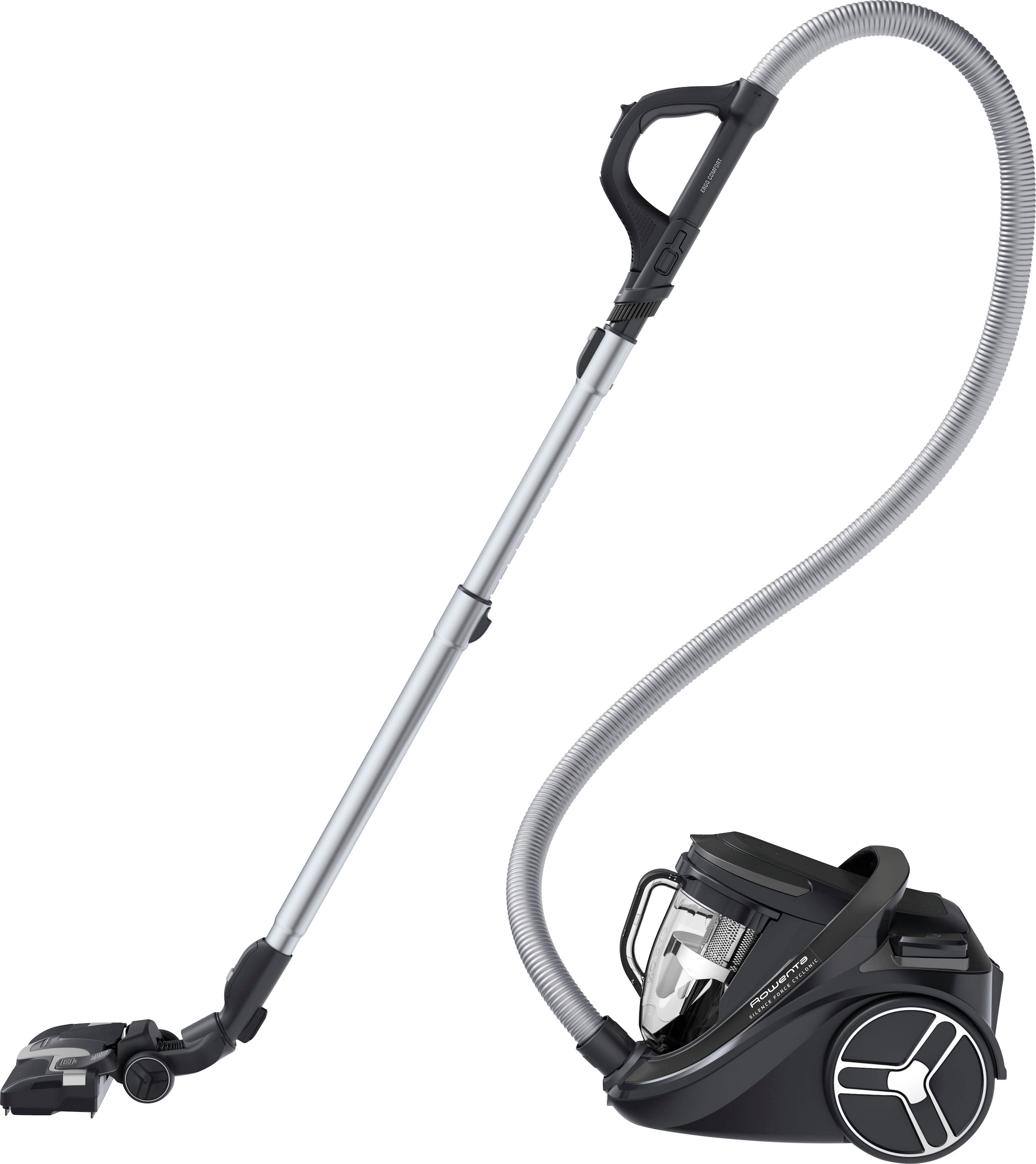 Rowenta Bodenstaubsauger »RO7935 Silence Force Cyclonic Parkett«, 500 W, beutellos, mit nur 59 dB(A), 12 m Aktionsradius, Staubbehältervolumen 2,5 Liter