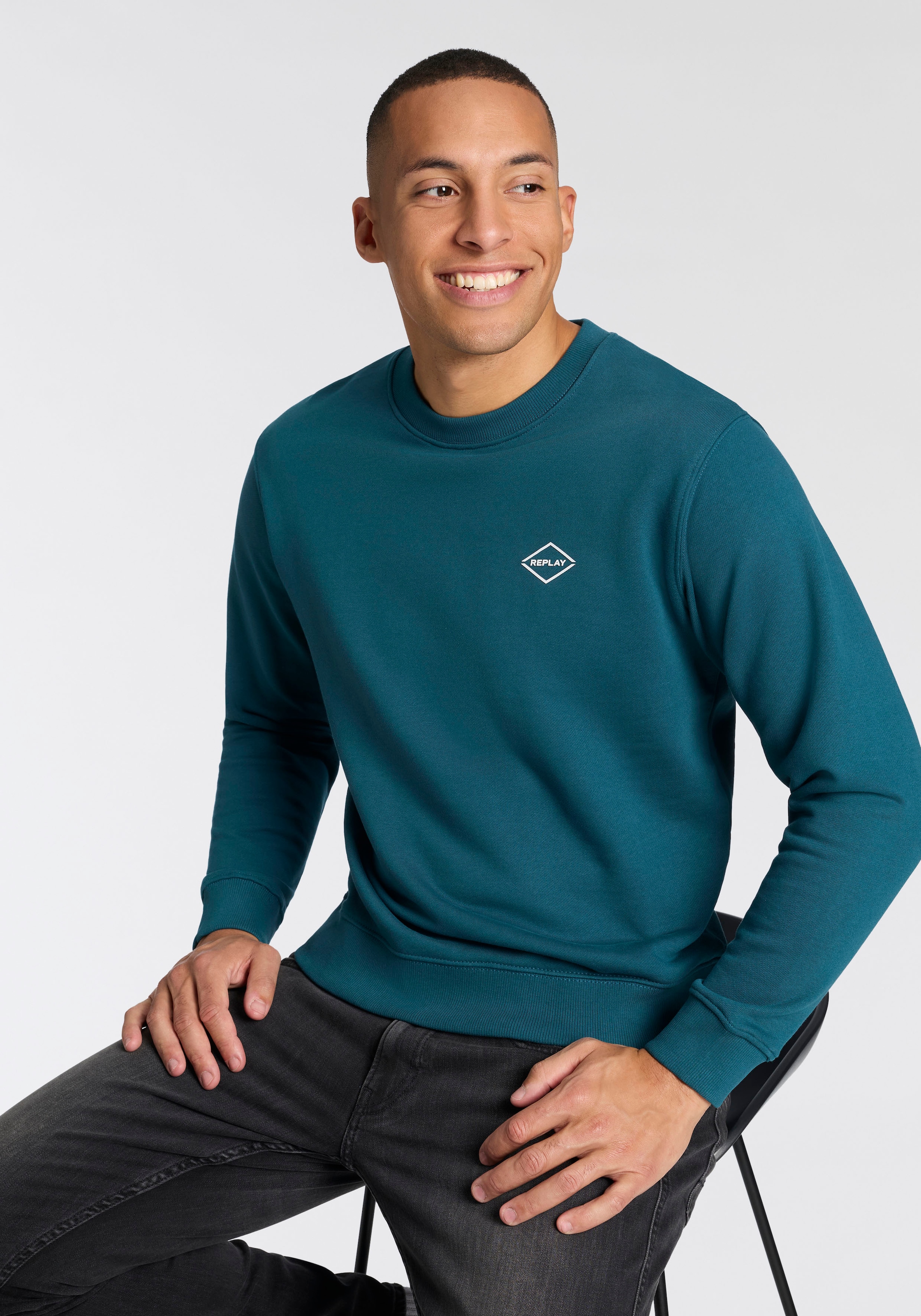 Replay Sweatshirt , in Baumwoll-Qualität
