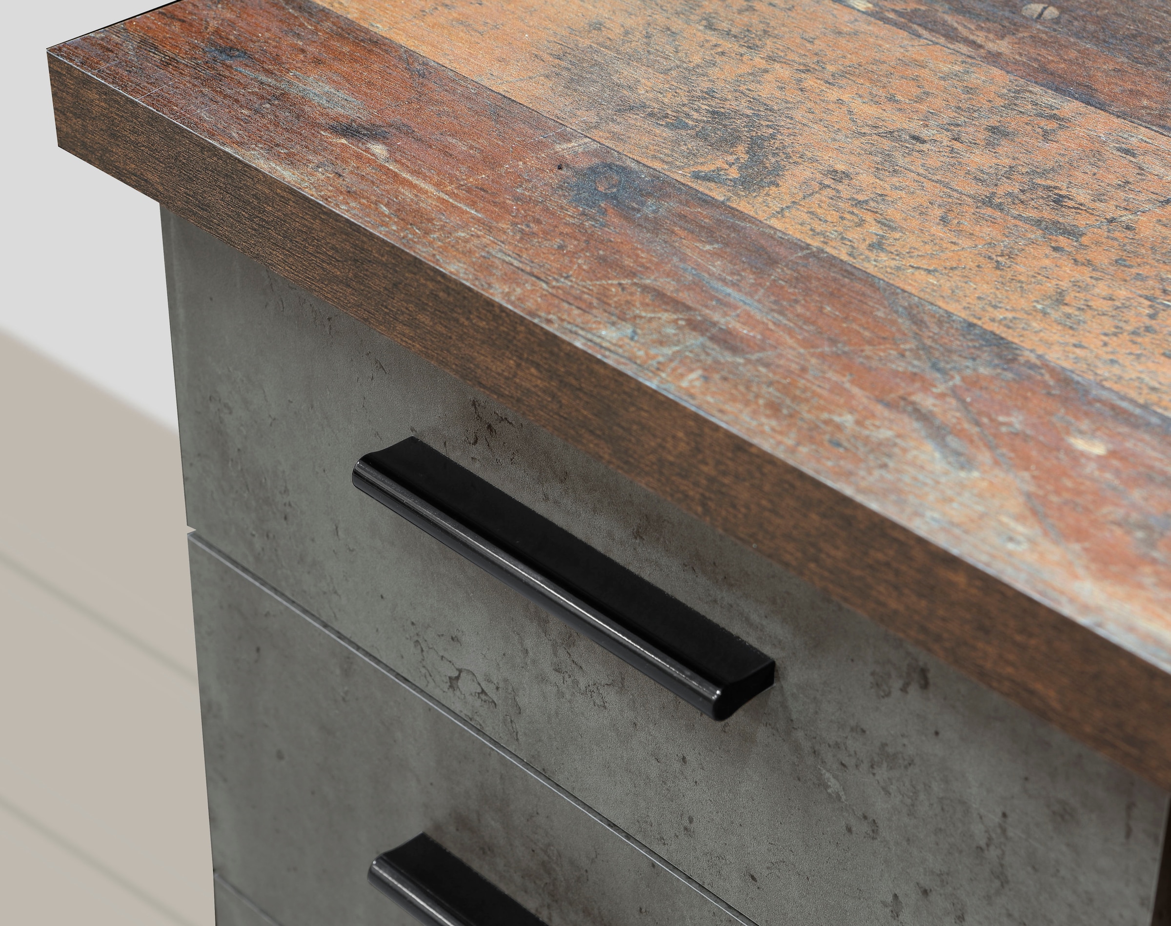 FORTE Schreibtisch »Netta«, Breite 145 cm, mit Schubladen