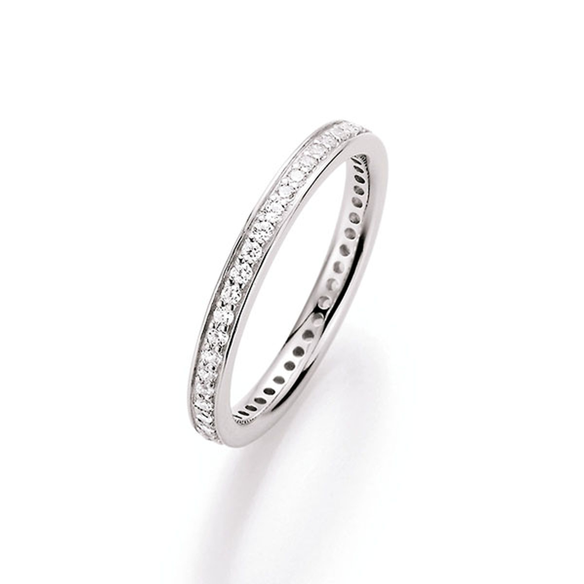 Smart Jewel 925« Online Brilliantschliff, im Silberring filigran, Steine Silber OTTO Zirkonia Shop mit »Ring