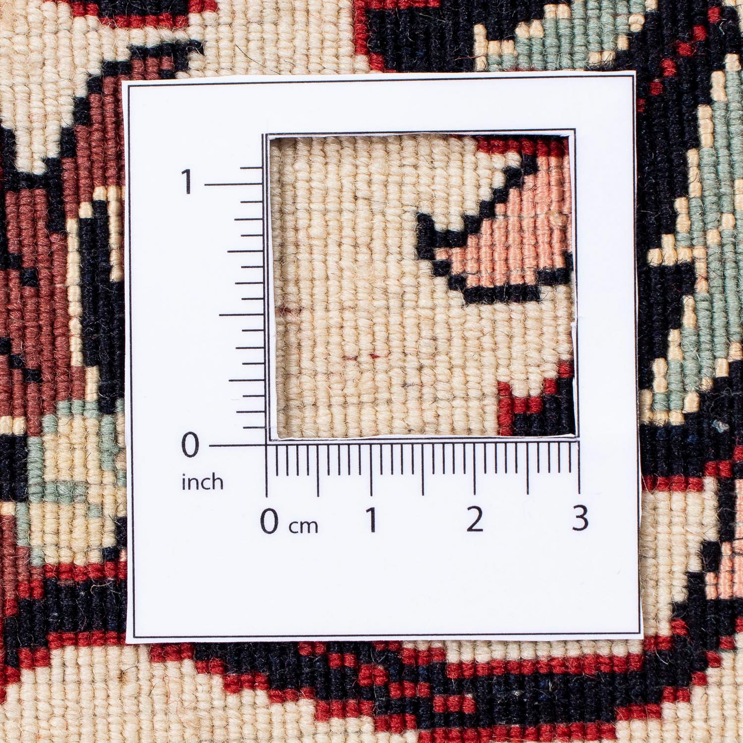morgenland Orientteppich »Perser - Bidjar - 284 x 241 cm - dunkelrot«, rechteckig, Wohnzimmer, Handgeknüpft, Einzelstück mit Zertifikat