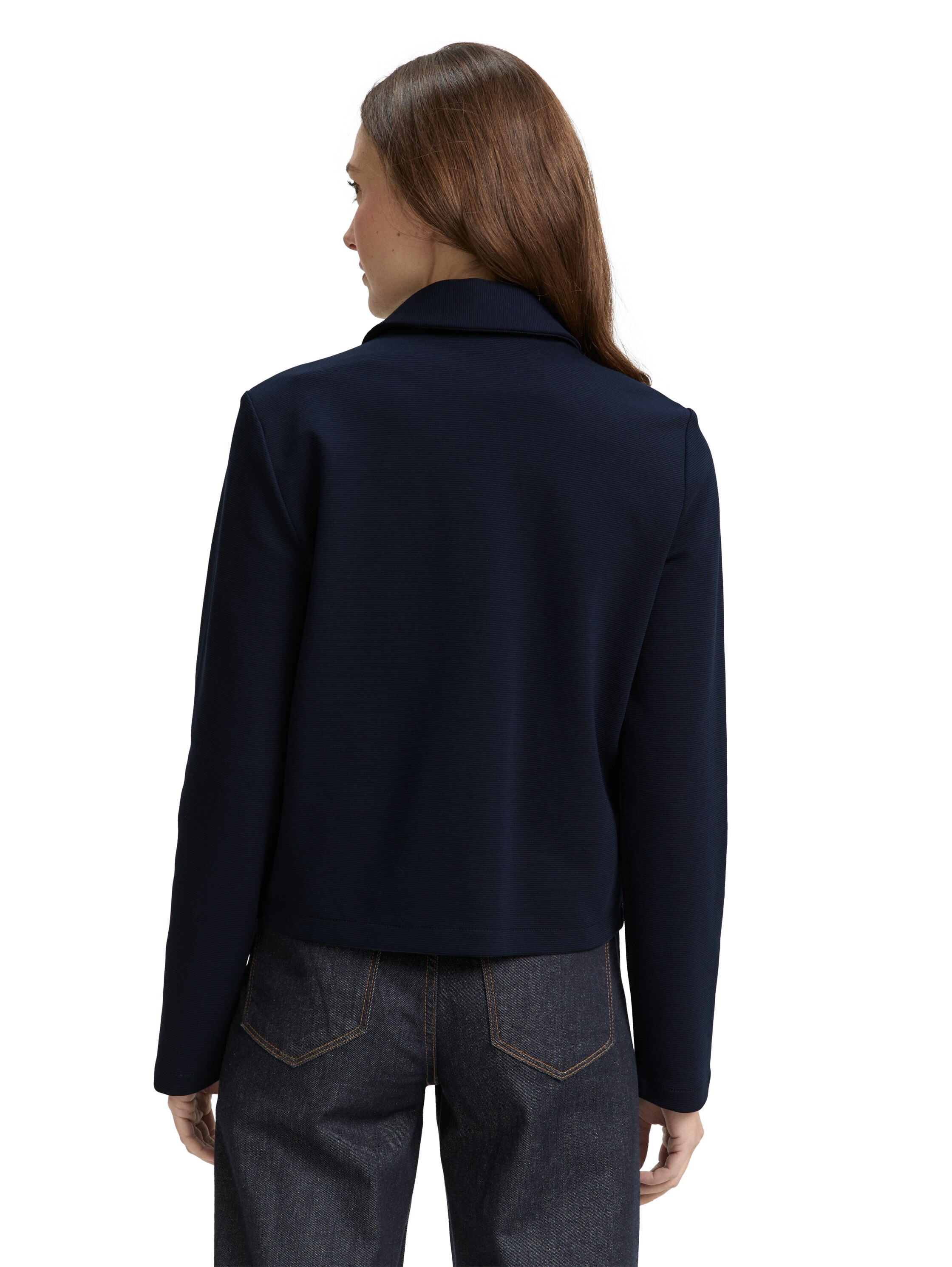 TOM TAILOR Jackenblazer, mit Kragen