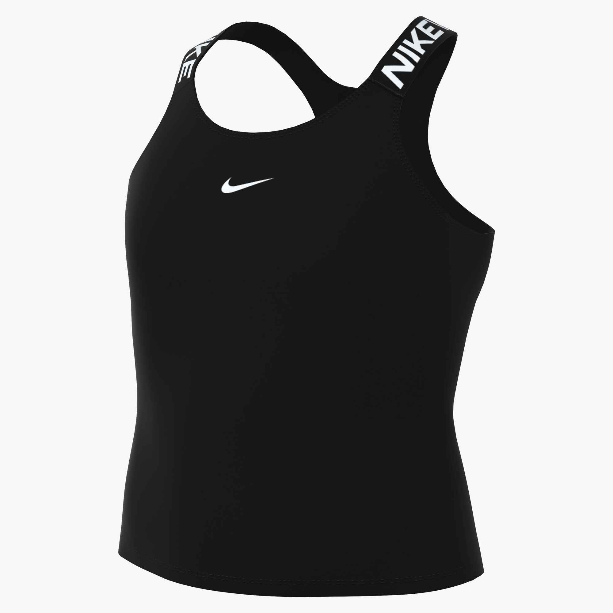 Nike T-Shirt »Nike Pro Big Kids' (Girls') Dri-FIT Tank Top« für Teens, mit Rundhalsausschnitt, aus Polyester und Elasthan