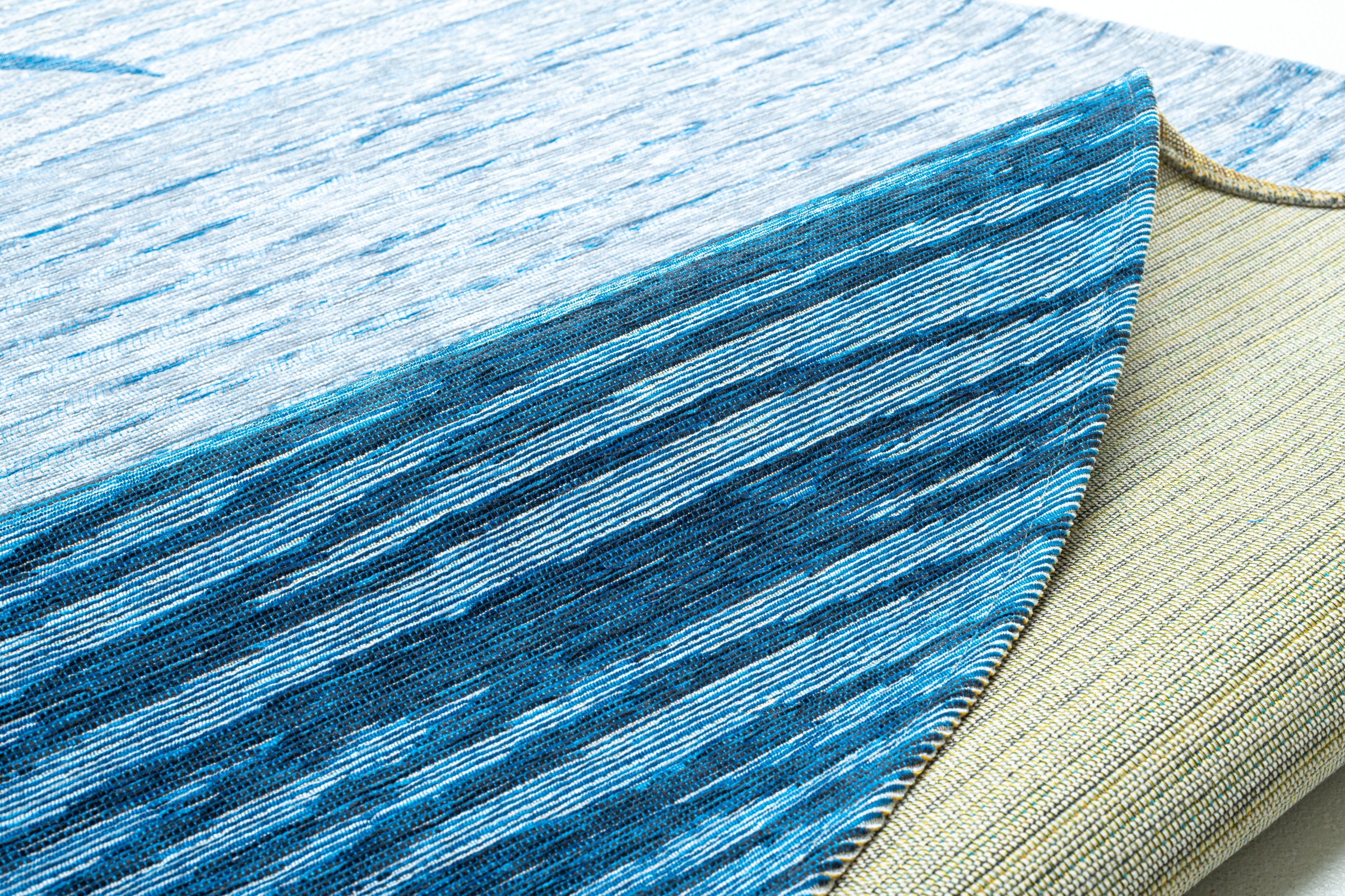 Sansibar Teppich »Keitum 007« rund 3 mm Höhe Flachgewebe, modernes Wellen Design & gekreuzte Säbel