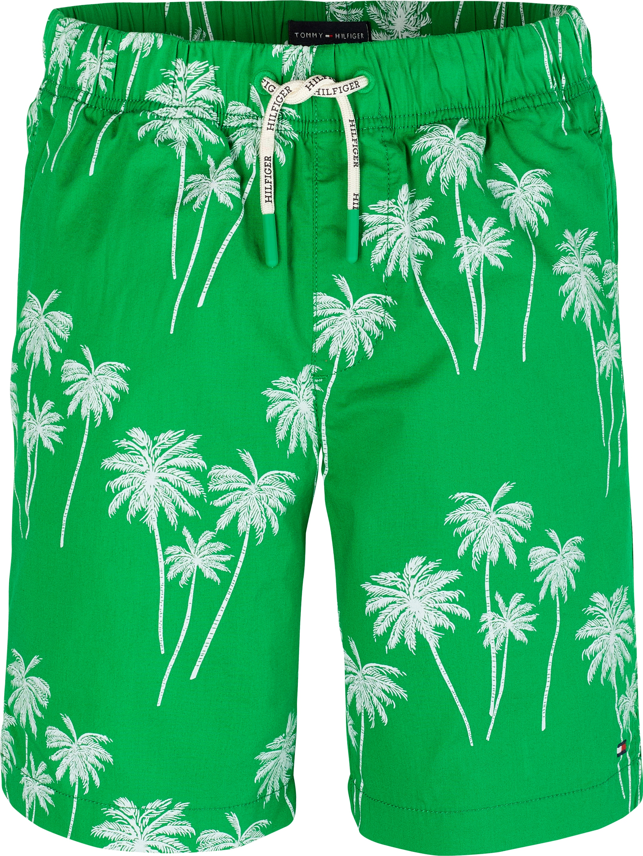 Tommy Hilfiger Shorts »STRETCH POPLIN PRINTED SHORT«, mit Palmenprint