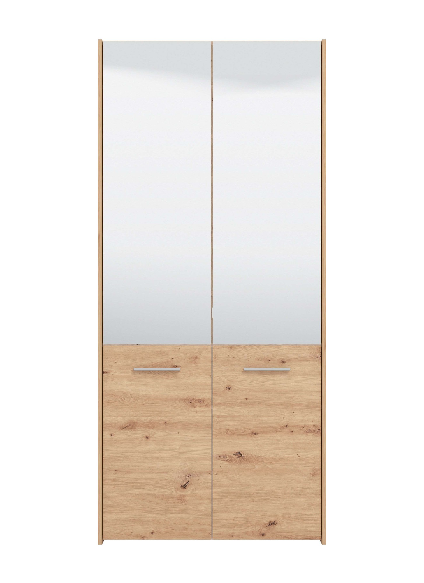 INOSIGN Schuhschrank »Menorca Schuhkommode, Lagerschrank, Schuhregal, Breite 90 cm«, mit vier Türen, in modernen und eleganten Farben, mit zwei Spiegeln