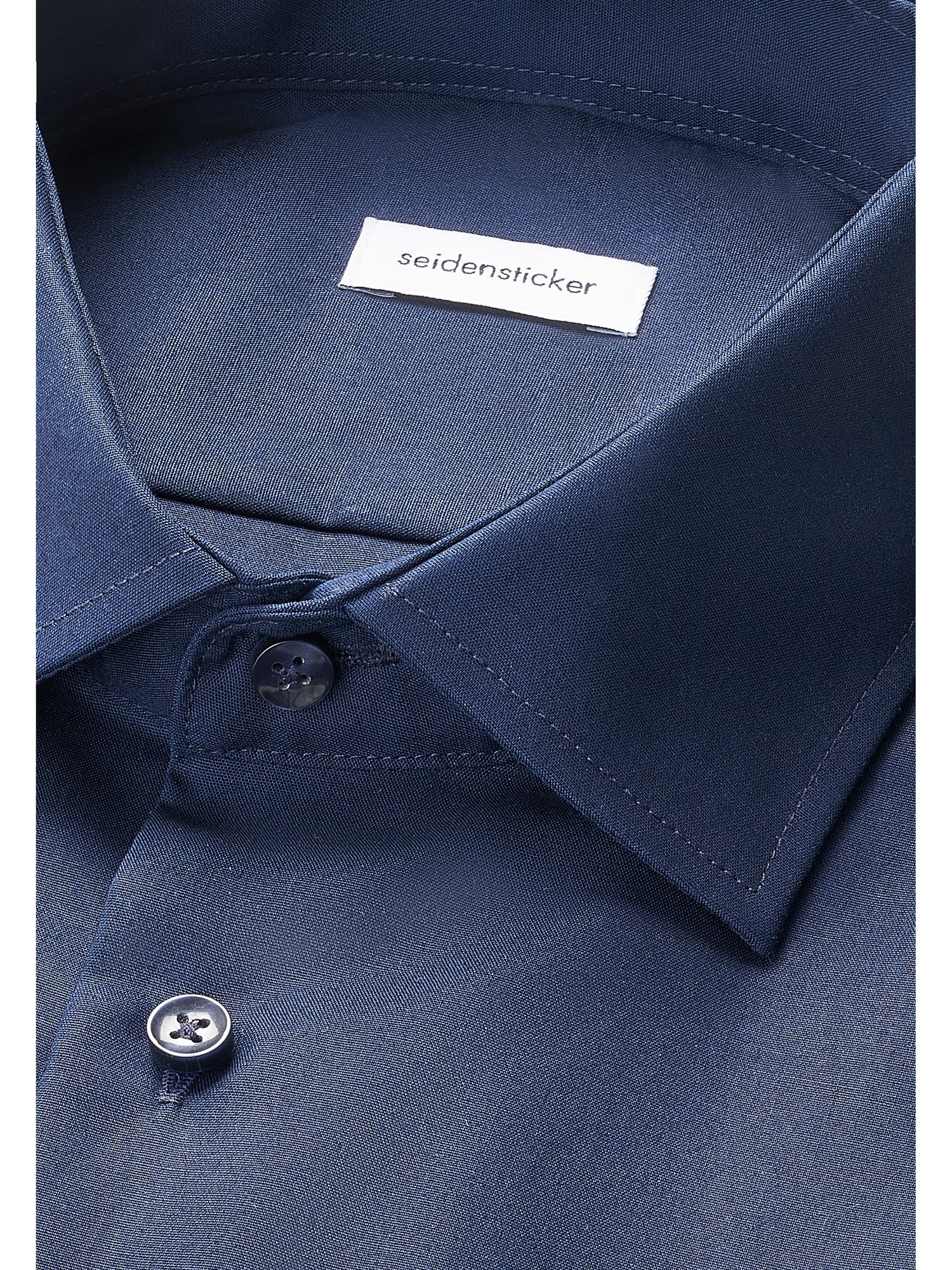 seidensticker Businesshemd »Schwarze Rose« Regular 1/2 Kentkragen Uni