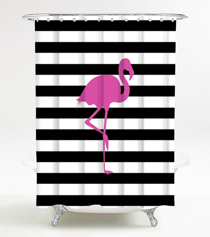 Sanilo Duschvorhang »Flamingo«, Breite 180 cm, Höhe 200 cm