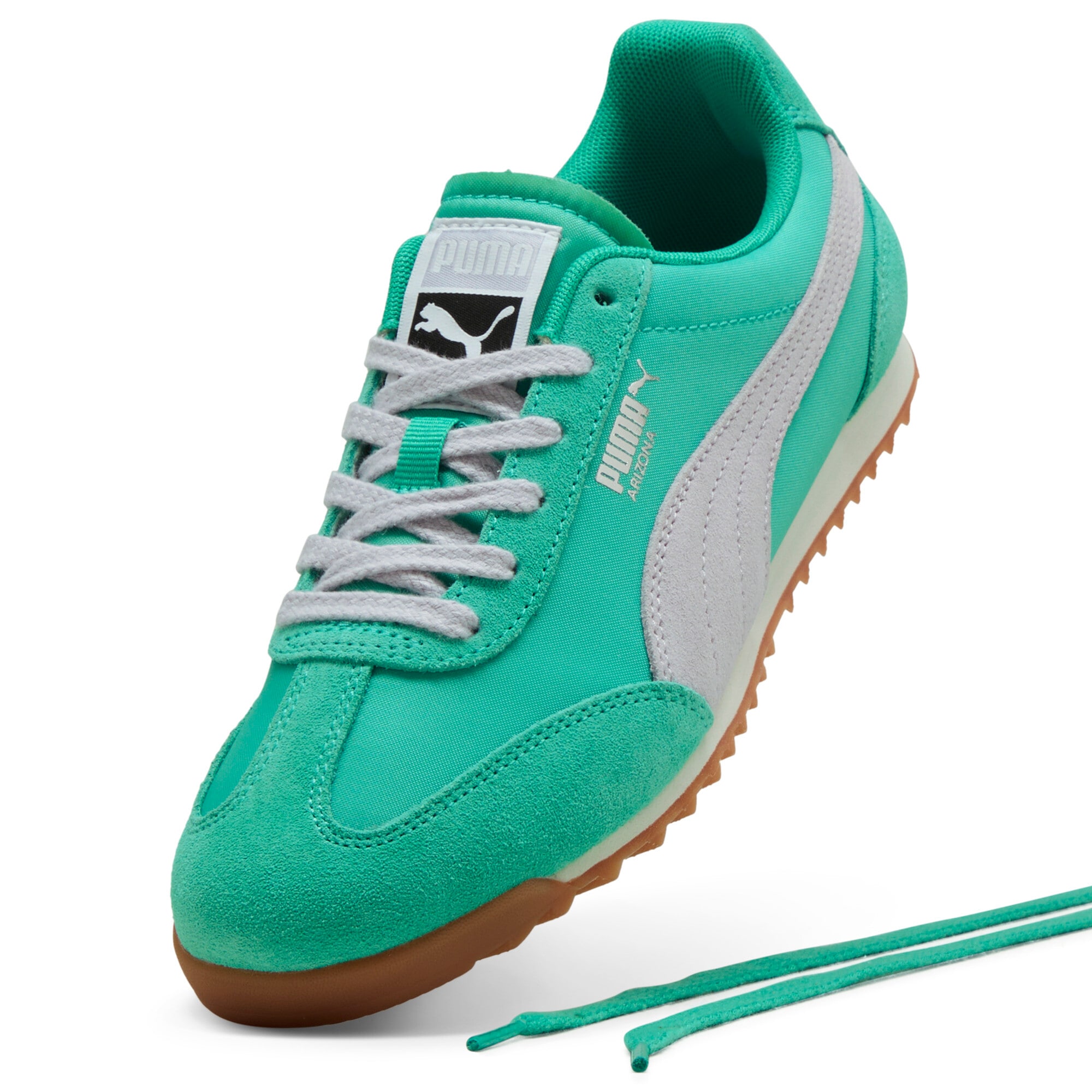 PUMA Sneaker »ARIZONA NYLON«  mit Wildleder-Overlays, mit Schnürverschluss