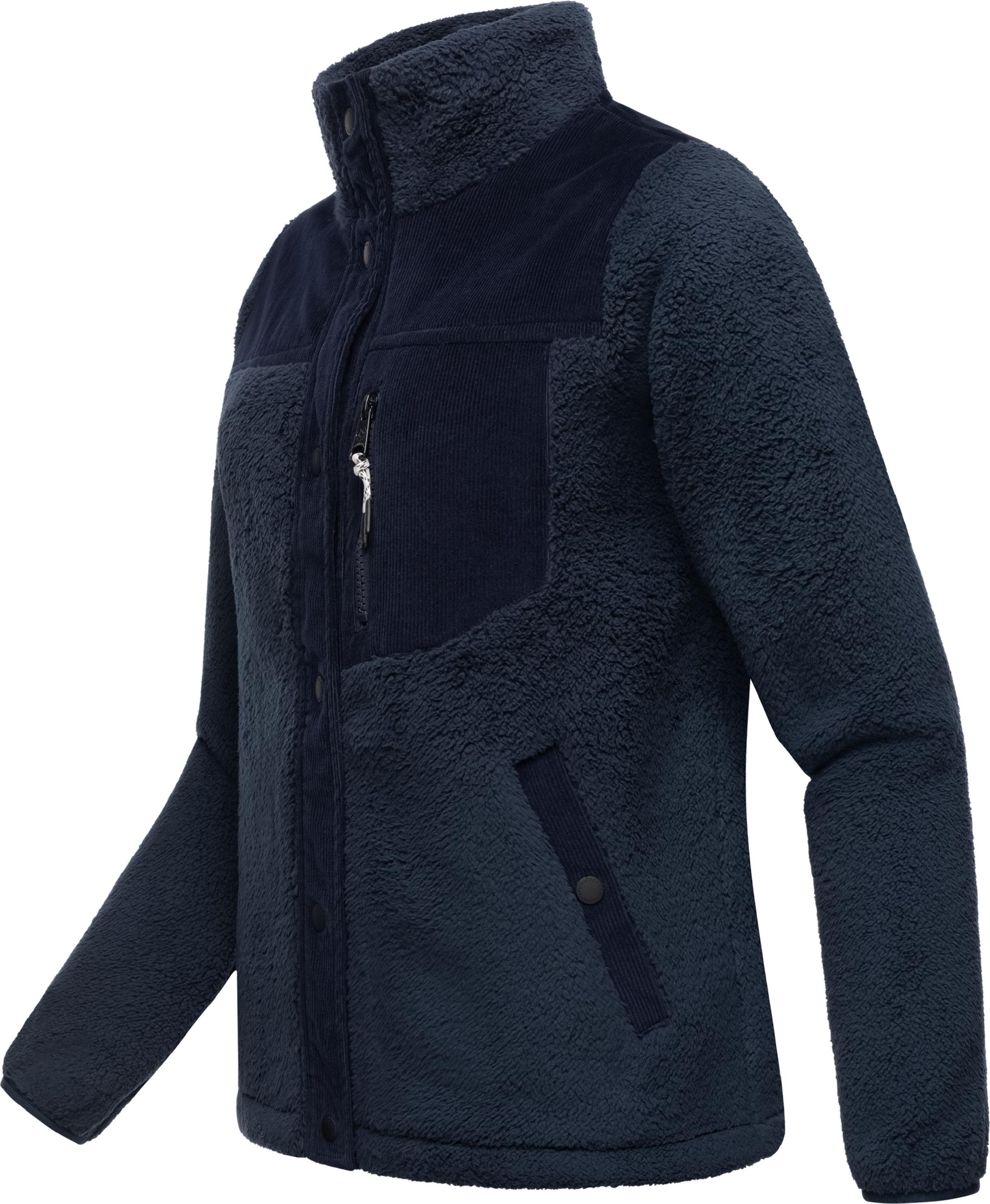 Ragwear Kapuzensweatjacke »Fleecejacke Appopis Block«