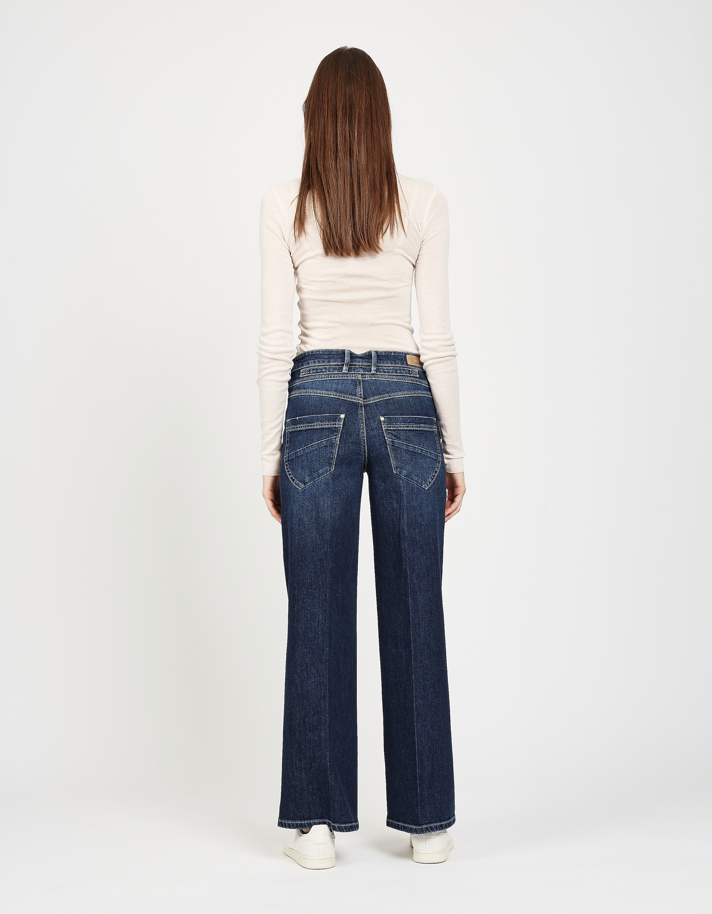 GANG Weite Jeans »94MEDINA WIDE«, mit Knopfverschluss