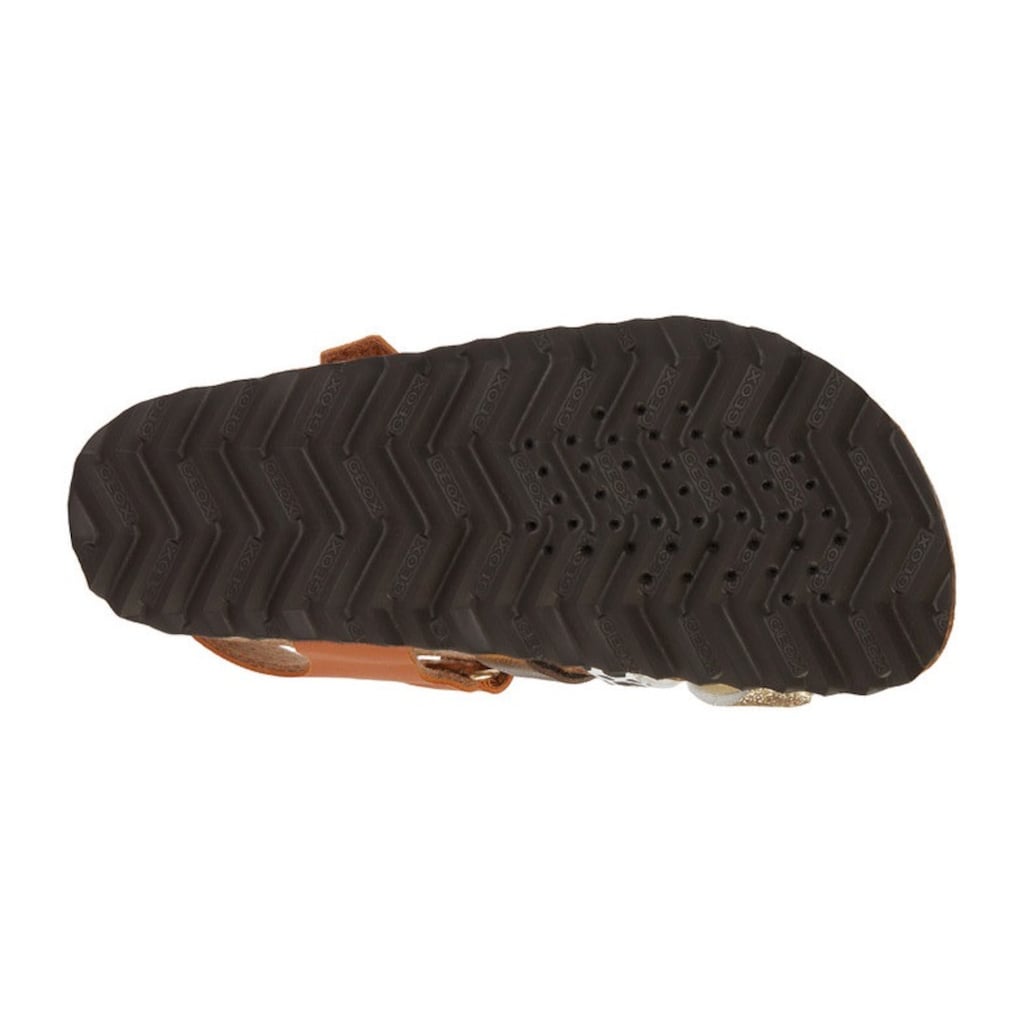 Geox Sandale »J ADRIEL GIRL B«, Sommerschuh, Klettschuh, Sandalette, mit Klettverschluss