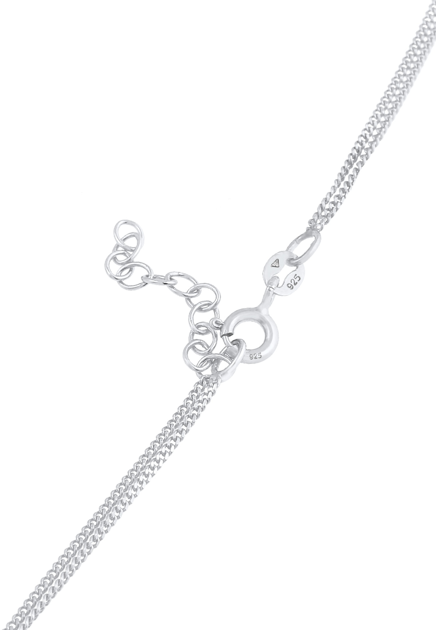 Elli Silberkette »Halskette Layer Stern Mond Astro 925 Silber«