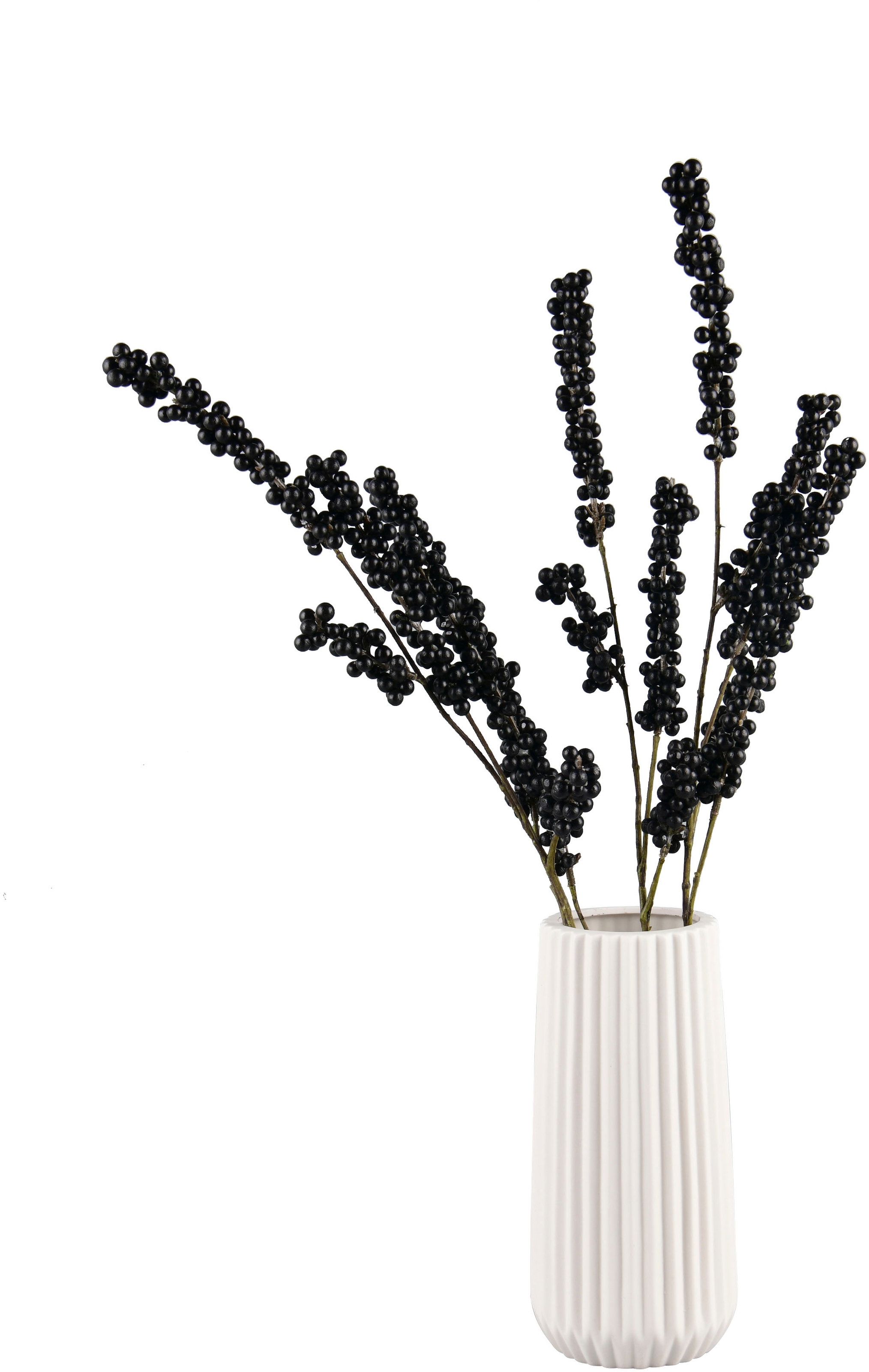 MIRRORS AND MORE Dekovase »RUFFLE« Schlichte, zeitlose Dekovase