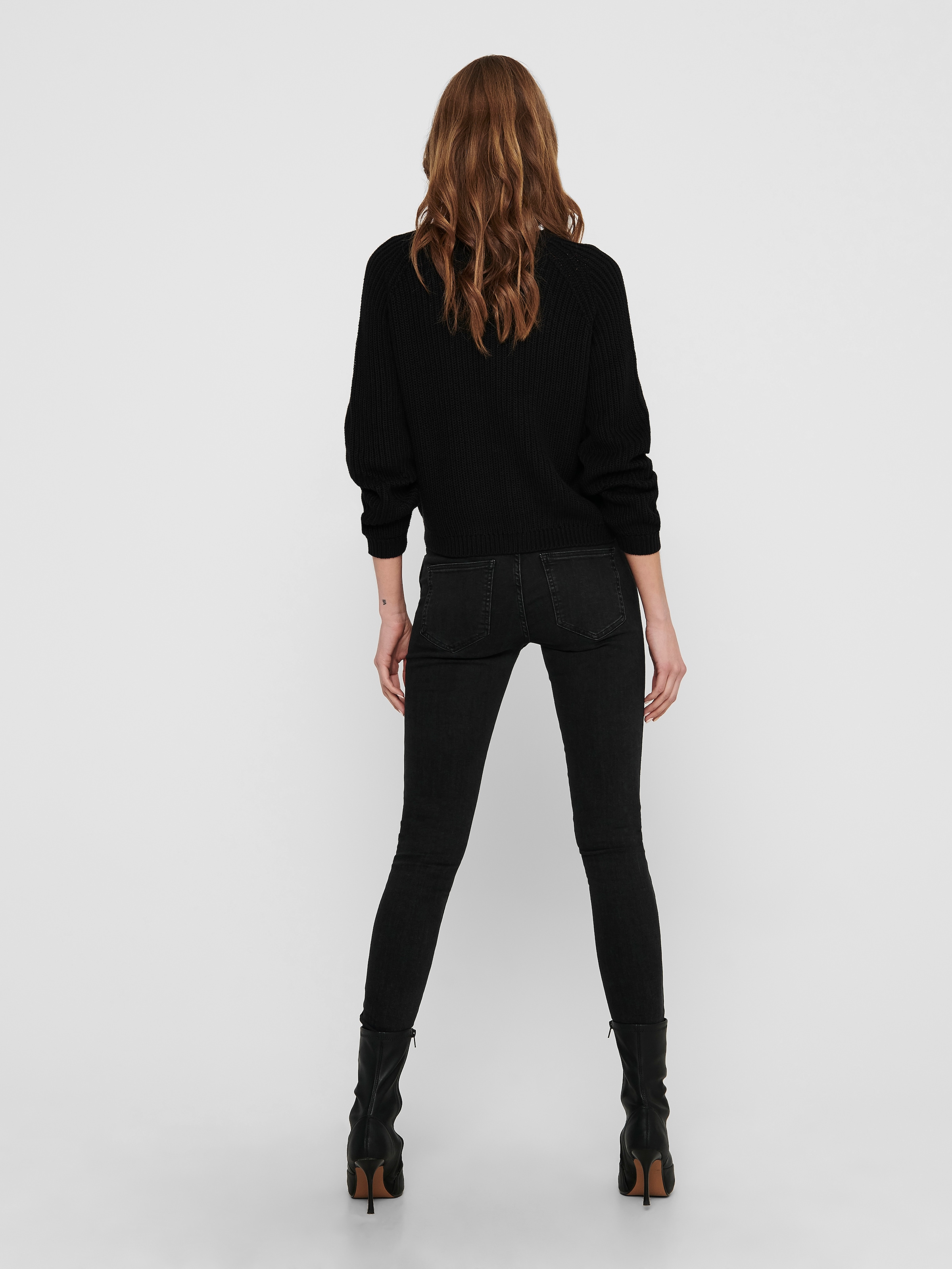 ONLY Strickpullover »ONLMAGA L/S LACE PULLOVER KNT NOOS«, mit Spitze