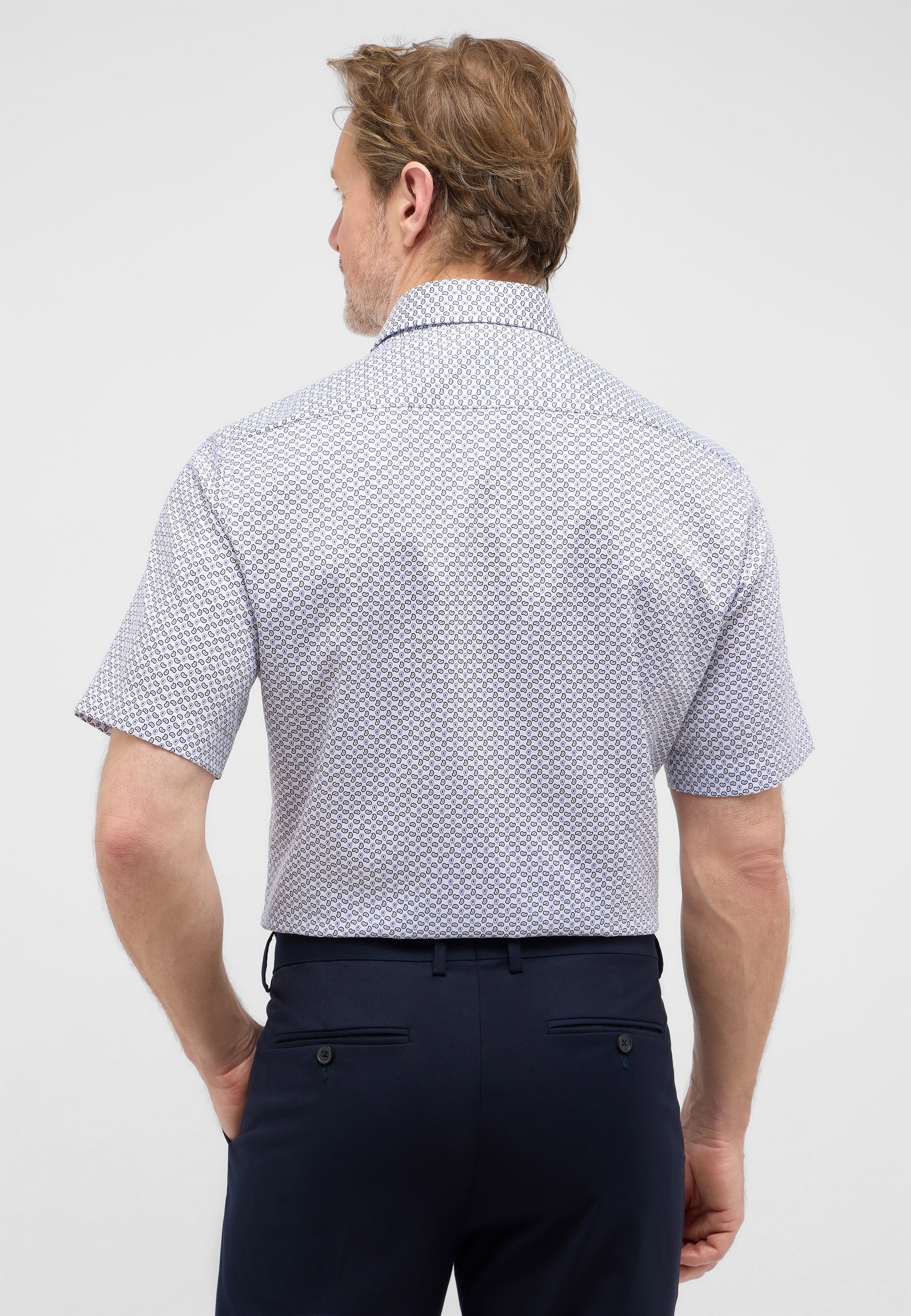 Eterna Kurzarmhemd »MODERN FIT« NON IRON (bügelfrei)