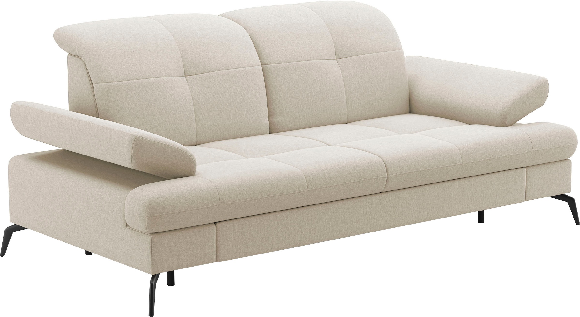 sit&more 2,5-Sitzer »Amica,  inkl. Sitztiefenverstellung und Armteilverstellung« wahlweise mit Kopfteilverstellung und Bettfunktion