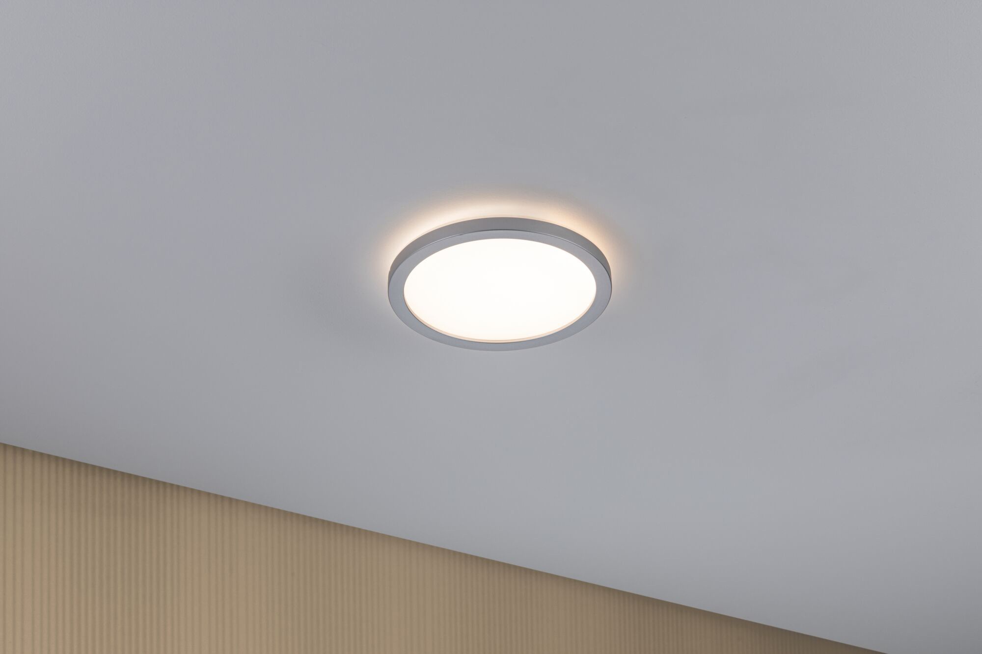 Paulmann LED Panel »Atria Shine IP44 rund 190mm  11,2W 850lm 3000K« LED-Modul 1 Stk. Warmweiß Backlight