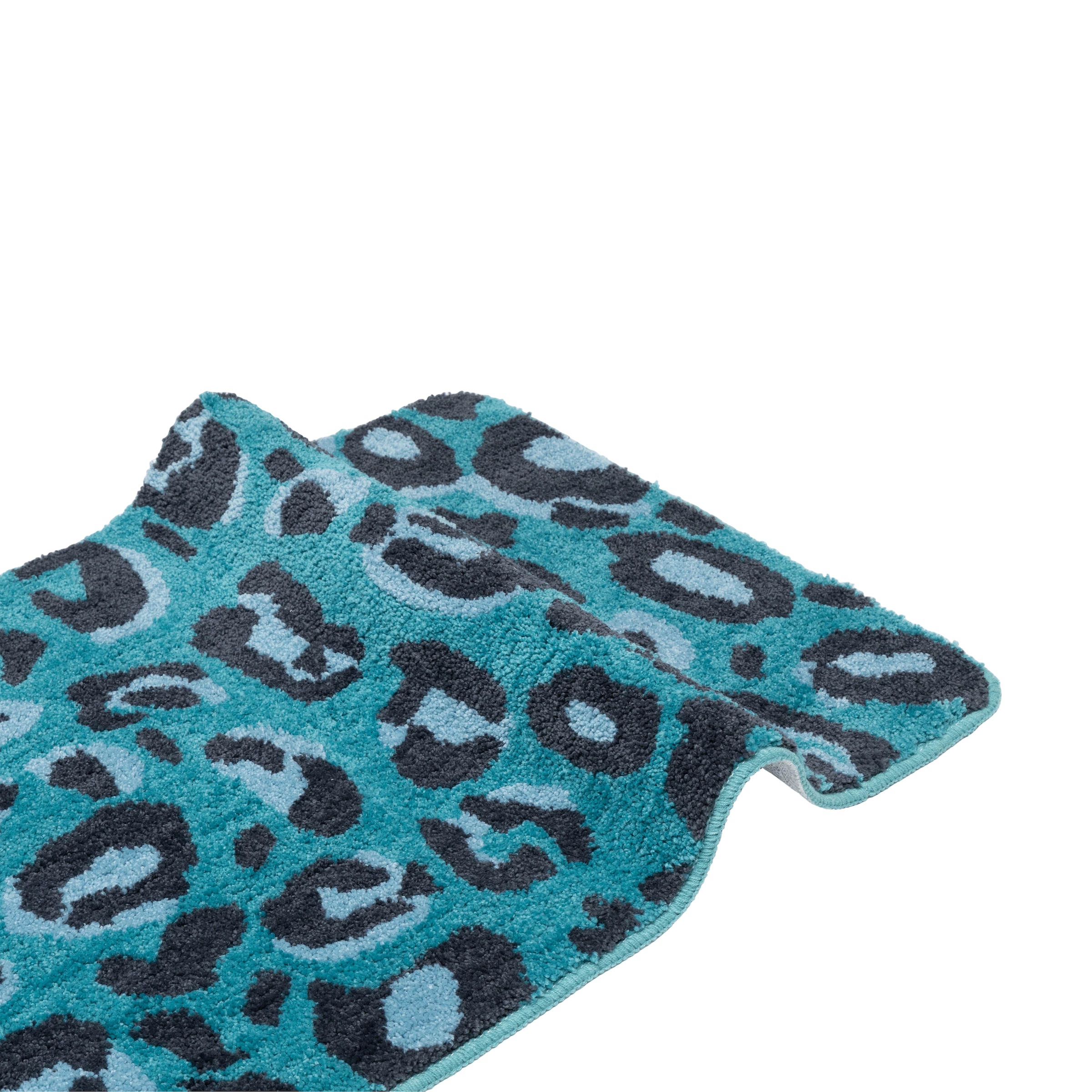OTTO home Badematte »Regona Leo, Badvorleger, Badezimmer Teppich, Duschvorleger« Höhe 10 mm rutschhemmend beschichtet fußbodenheizungsgeeignet | schnell trocknend Leoparden-Muster, Animal Print, modern