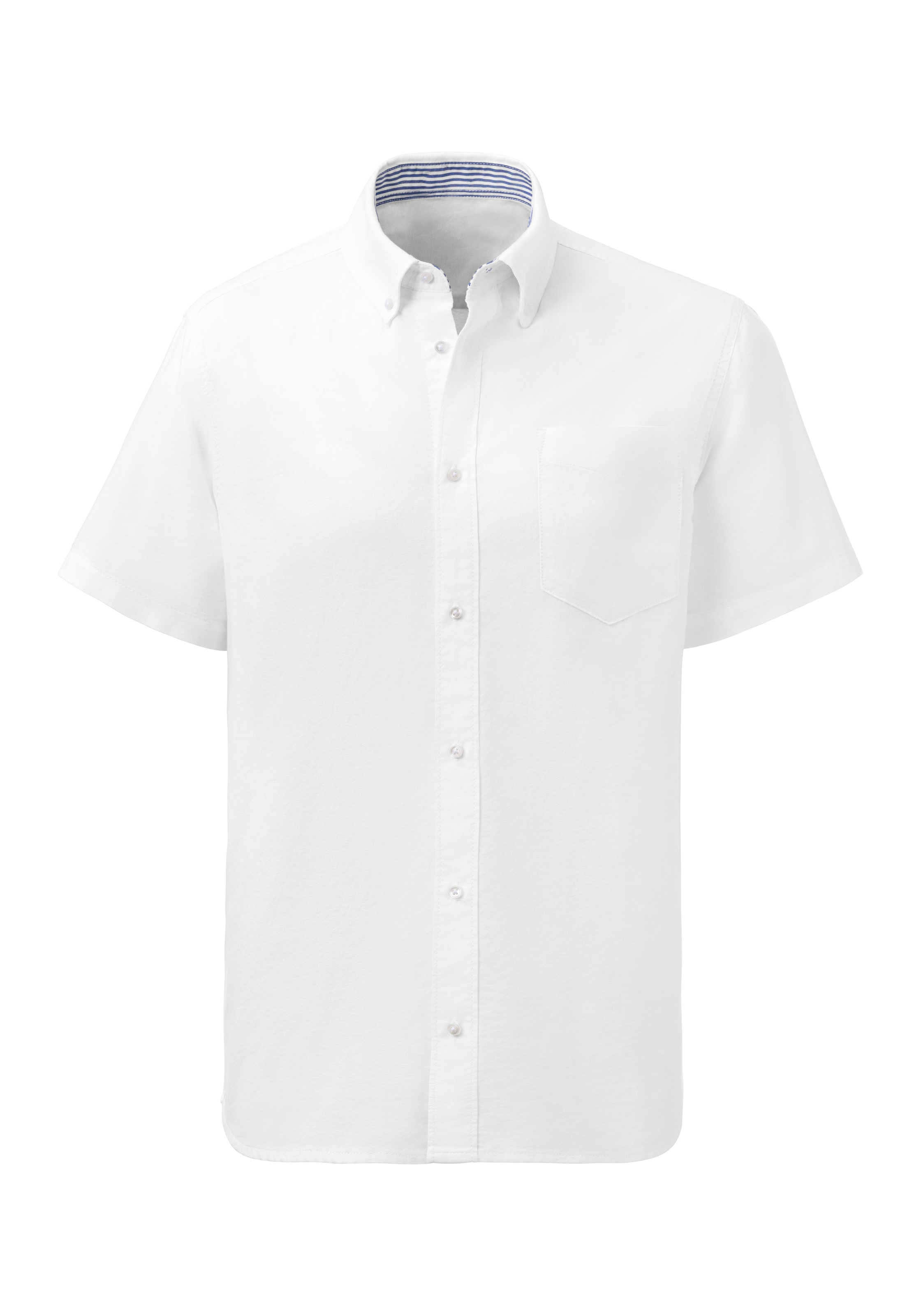 H.I.S Kurzarmhemd »regular-fit« mit Button-down-Kragen, reine Baumwolle