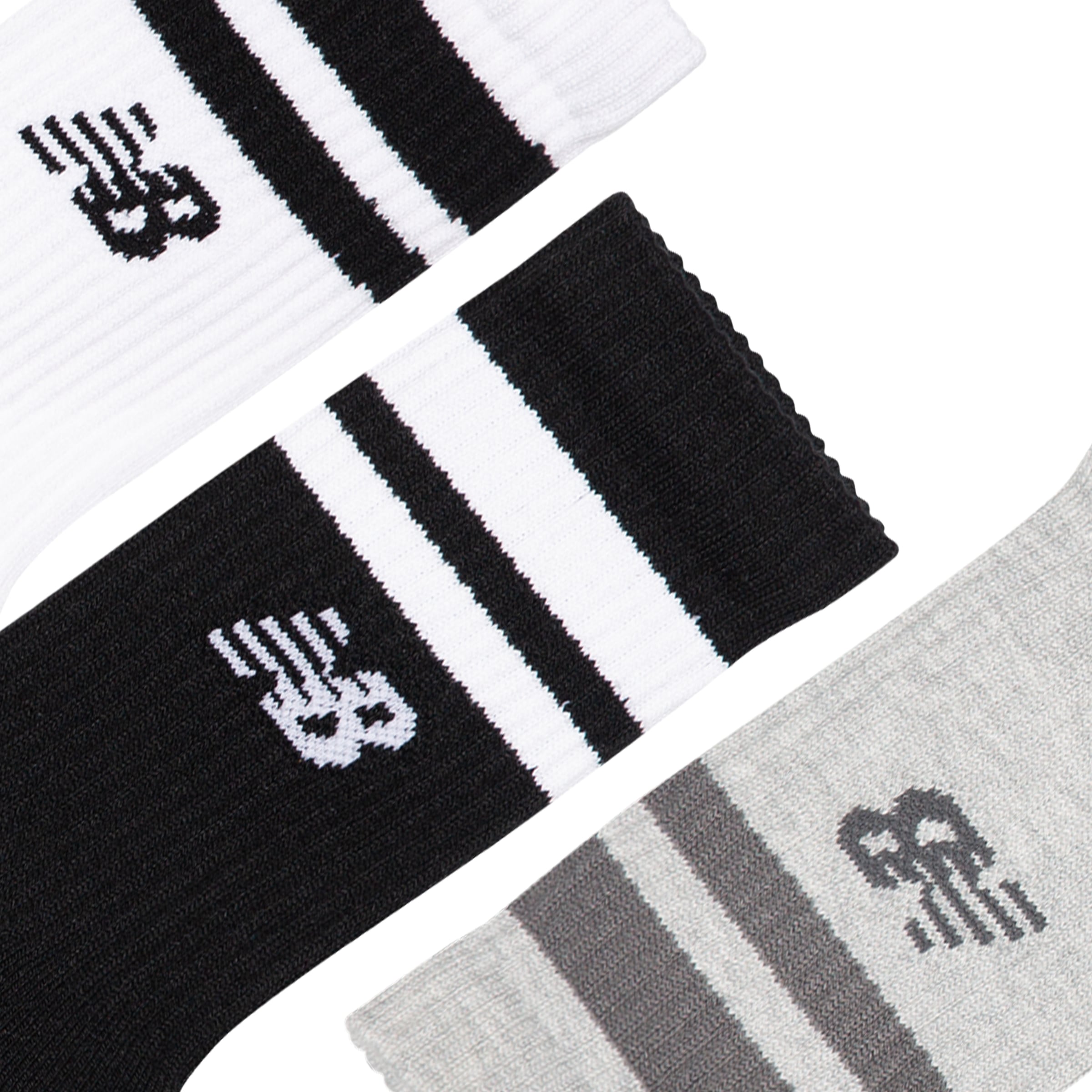New Balance Sportsocken 3 Paar tlg. für Jugendliche, leichtes Material, geripptes Design