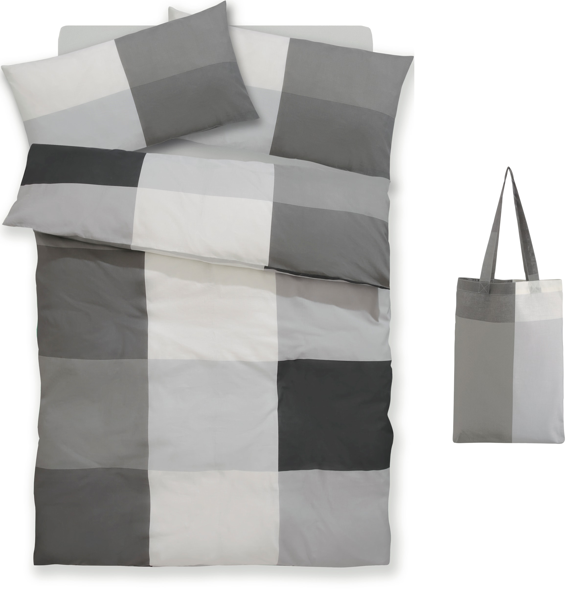 OTTO home Bettwäsche »Tirrell« 3 Bettwäsche ab Gr. 135x200 cm, 100% Baumwolle, Marke H.I.S by OTTO home