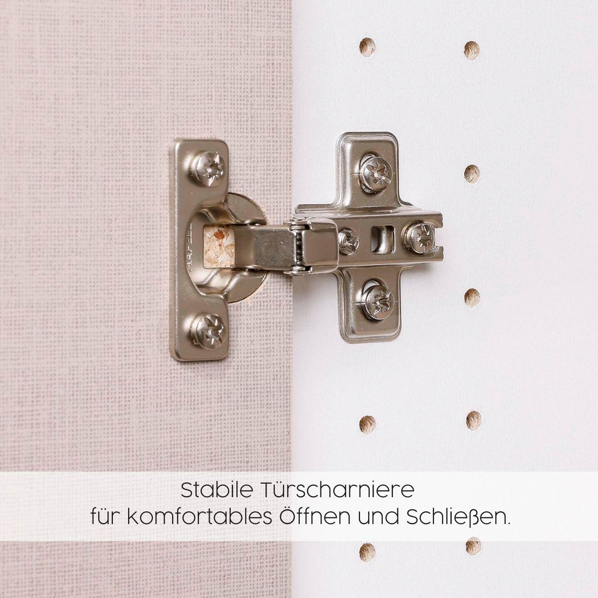 rauch Kleiderschrank »VOYAGER Garderobe Wäscheschrank  Schlafzimmer« in 3 verschiedenen Ausstattungen BASIC/CLASSIC/PREMIUM,  mit 2 modernen Griffvarianten, viel Stauraum MADE IN GERMANY