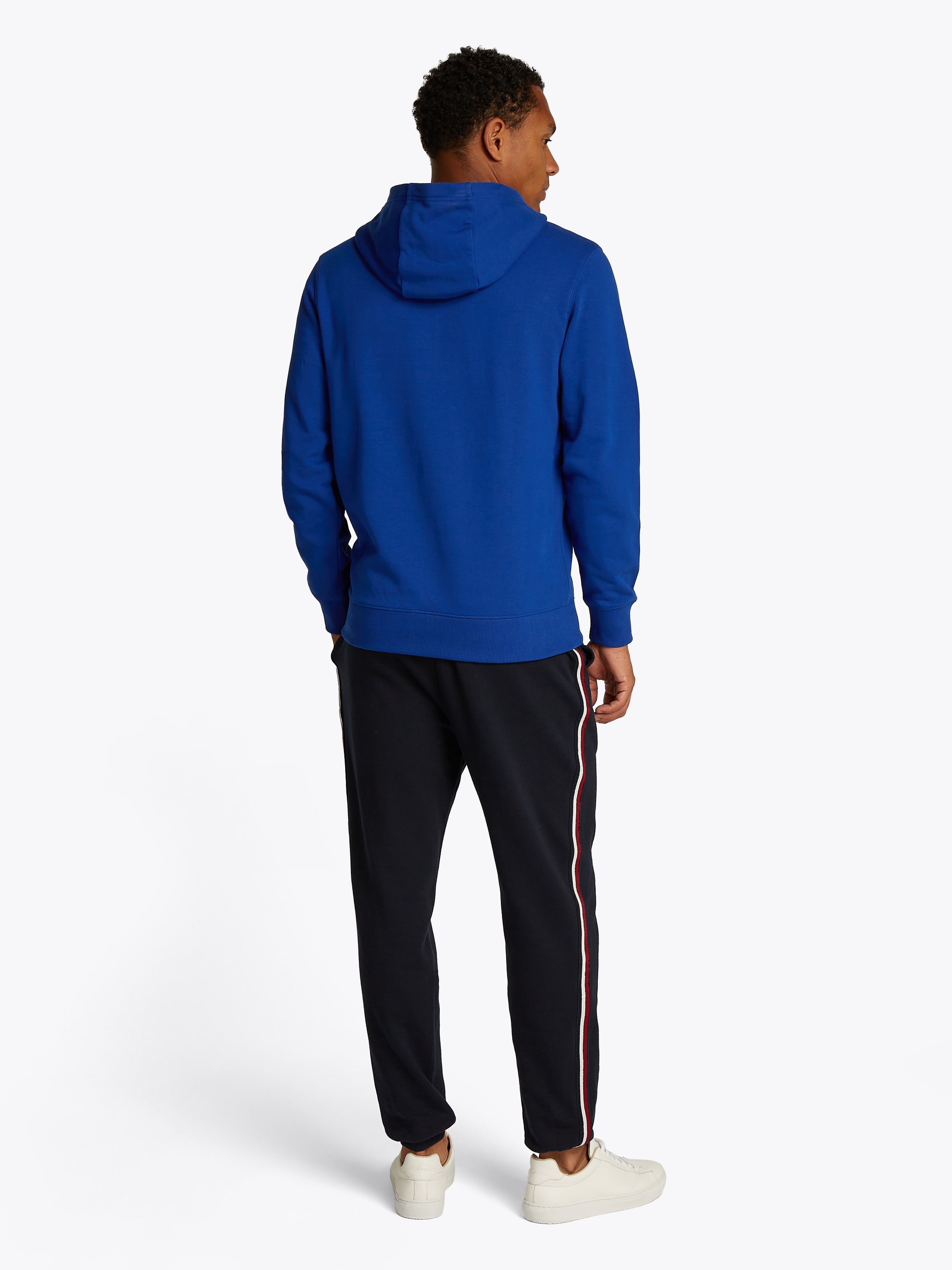 Tommy Hilfiger Hoodie »HILFIGER CENTER STACK HOODY«, mit großem mehrfarbigen Print