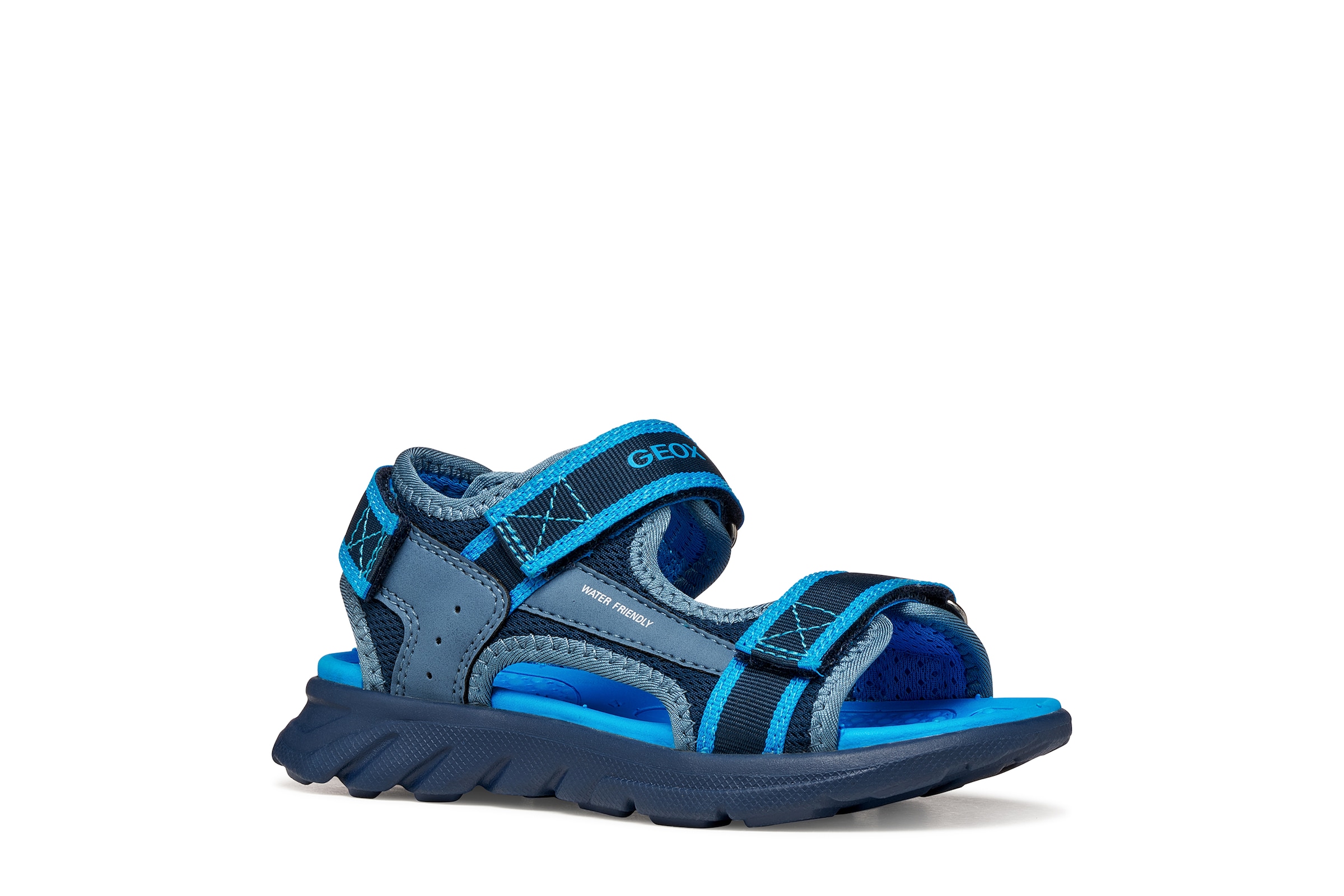 Geox Sandale »J SANDAL AIRADYUM BO«  Klettschuh, Freizeitschuh mit Größenschablone zum Download