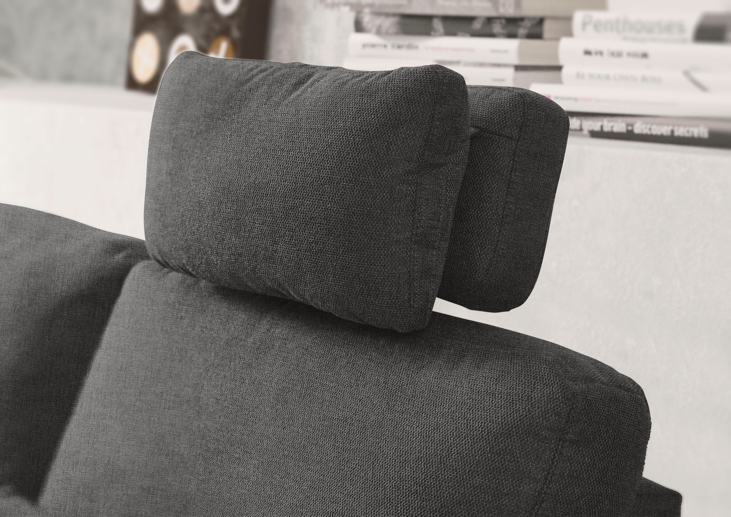 3C Candy Ecksofa »Kairo modernes Multifunktions-Sofa, bequem, L-Form«, inklusive Drehsitz, Armlehnen- und Rückenverstellung