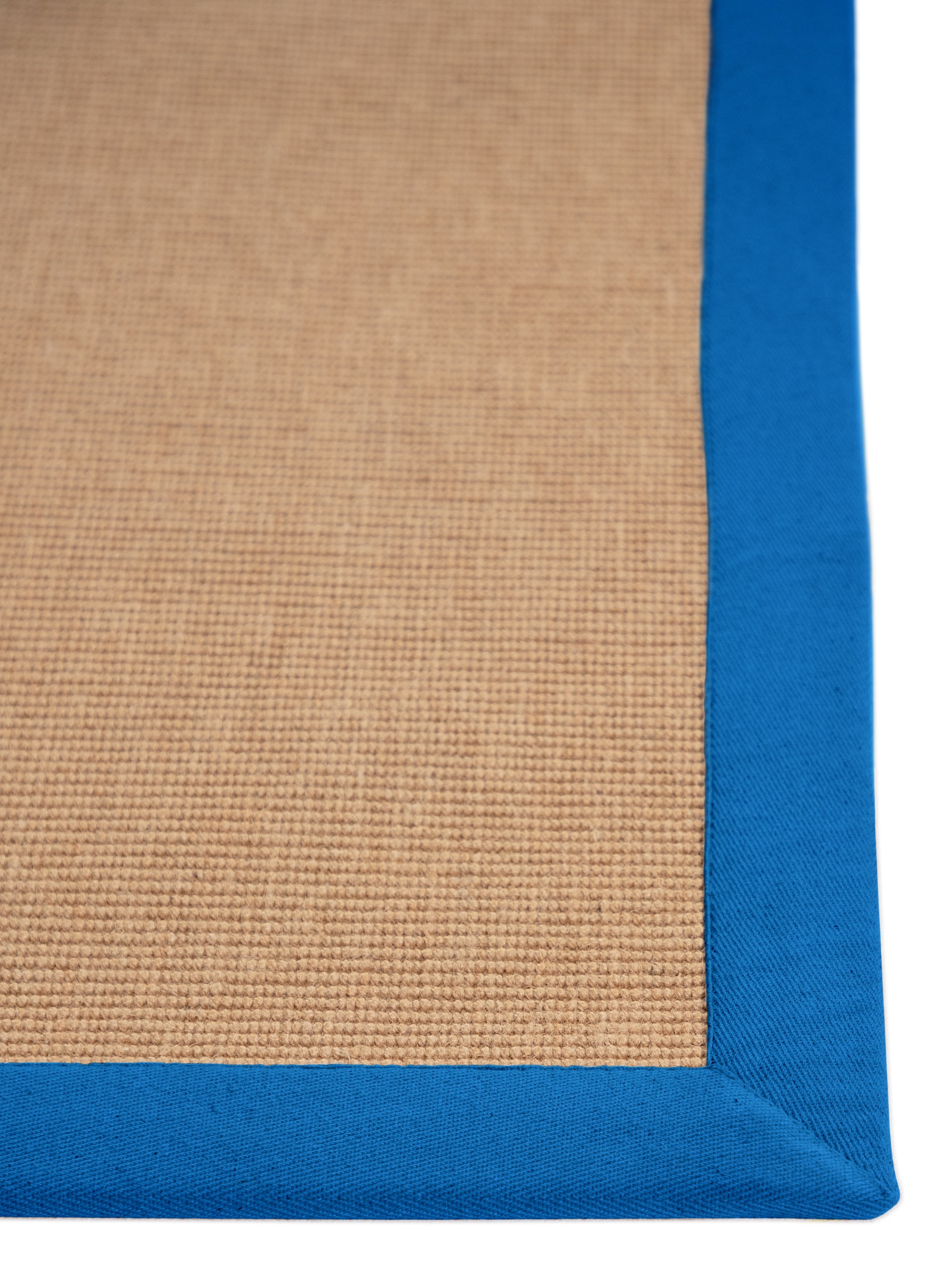 carpetfine Läufer »Sisal«, rechteckig, 5 mm Höhe, mit farbiger Bordüre, Anti Rutsch Rückseite