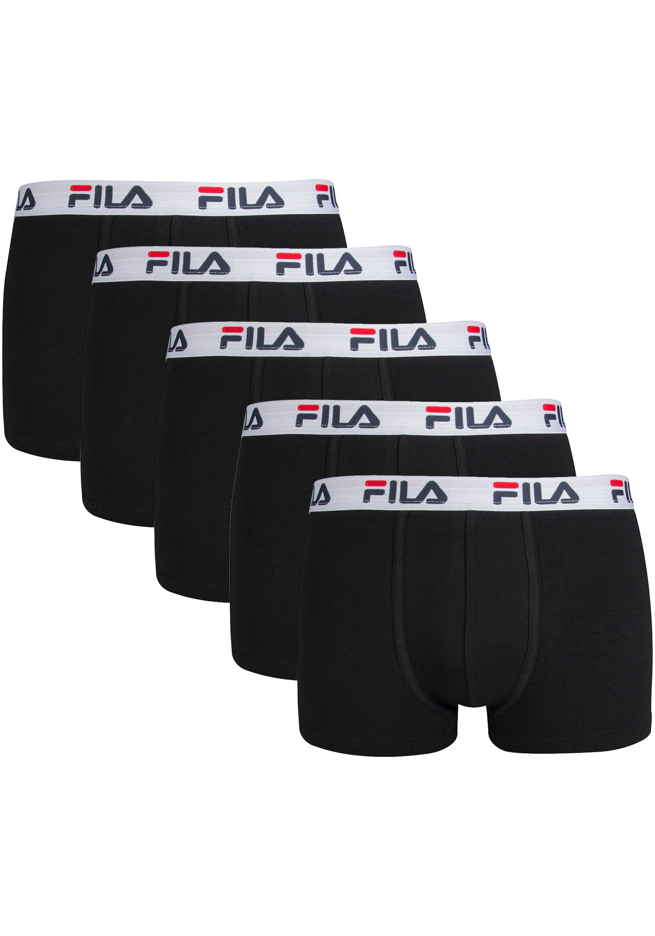 Boxershorts, (5er Pack), mit Logobund