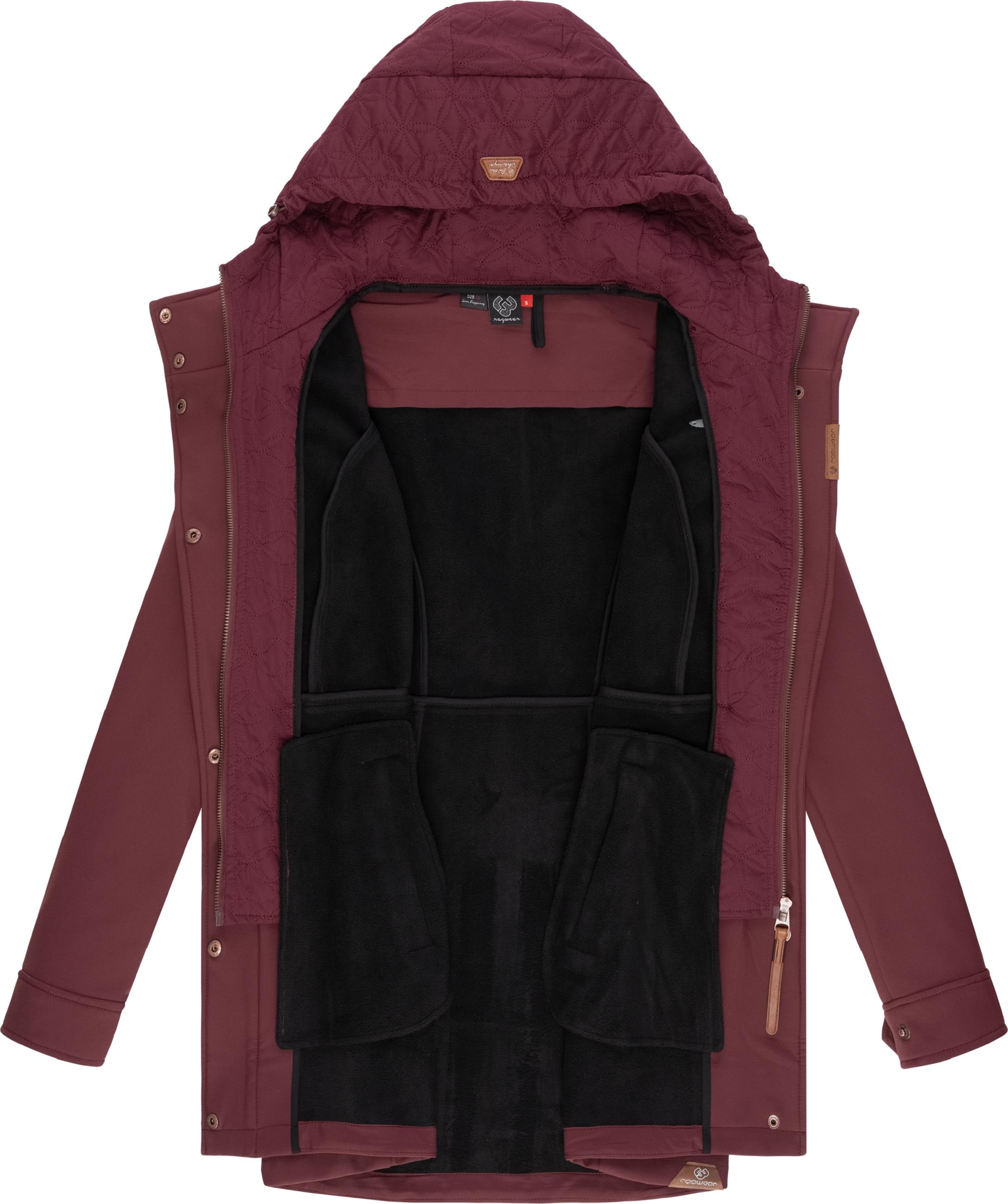 Ragwear Regenmantel »Softshellmantel Ybela«