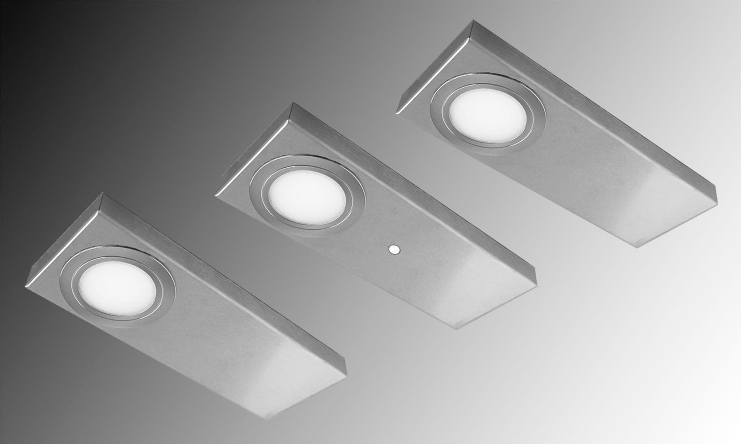 EVOTEC Unterschrankleuchte »TAIN CS« LED-Board 3 Stk. Neutralweiß | Warmweiß