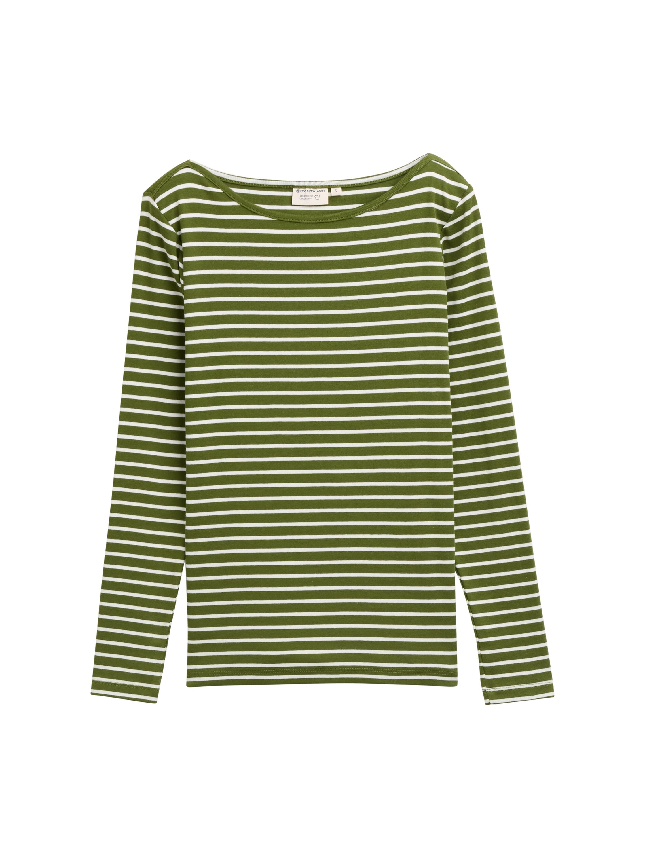 TOM TAILOR Langarmshirt, mit Streifen Muster