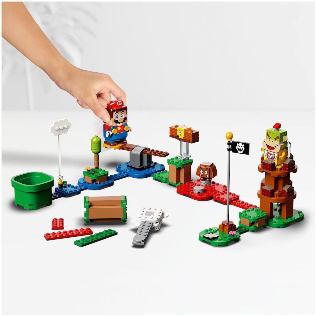 LEGO® Konstruktionsspielsteine »Abenteuer mit Mario – Starterset (71360), LEGO® Super Mario«, (231 St.)