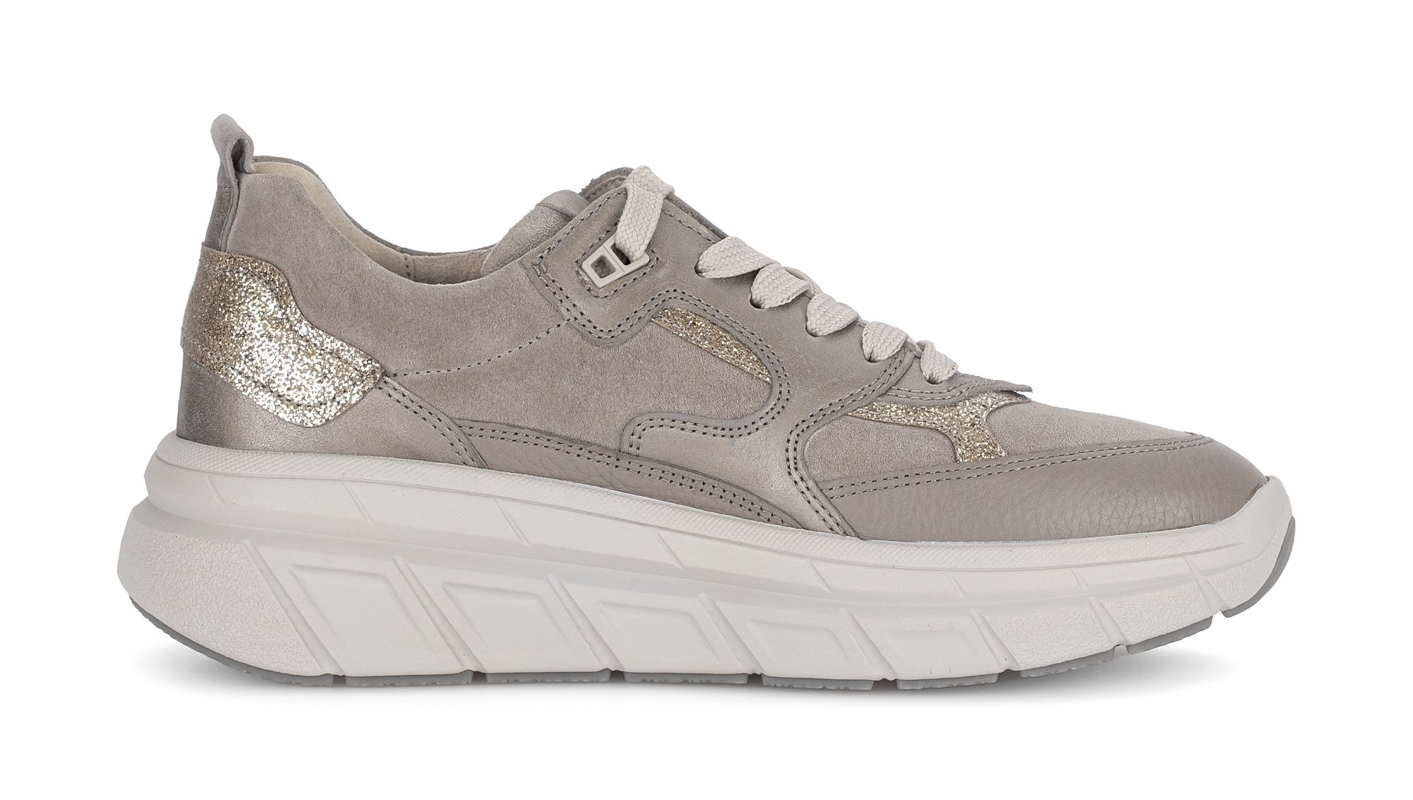 Gabor Keilsneaker  , Schnürschuh, Halbschuh mit modischer Plateausohle