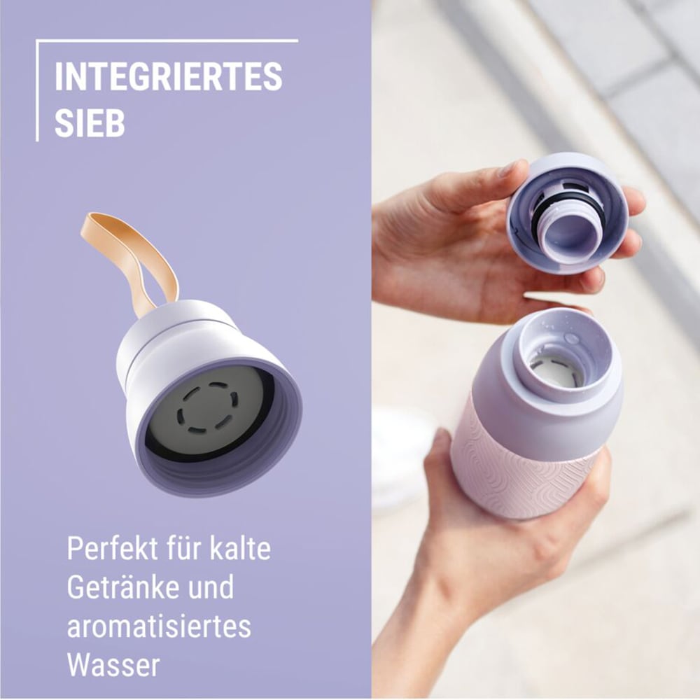 Emsa Deckel »beYou« Erweiterungs-Set, Mix-und-Match, integriertes Sieb im Verschluss