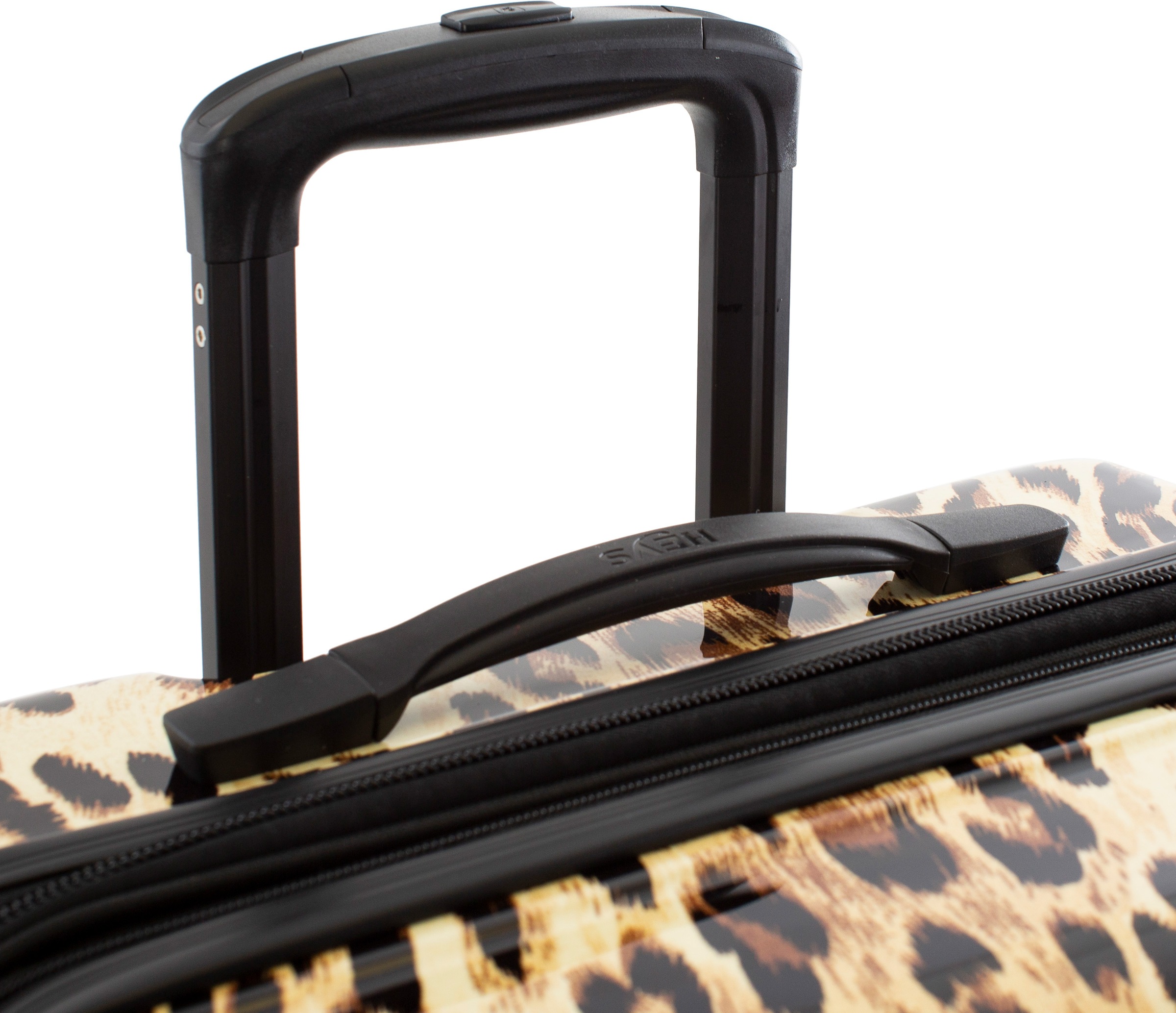 Heys Hartschalen-Trolley »Leopard, 66 cm«, 4 Rollen, Hartschalen-Koffer Koffer mittel groß TSA Schloss Volumenerweiterung