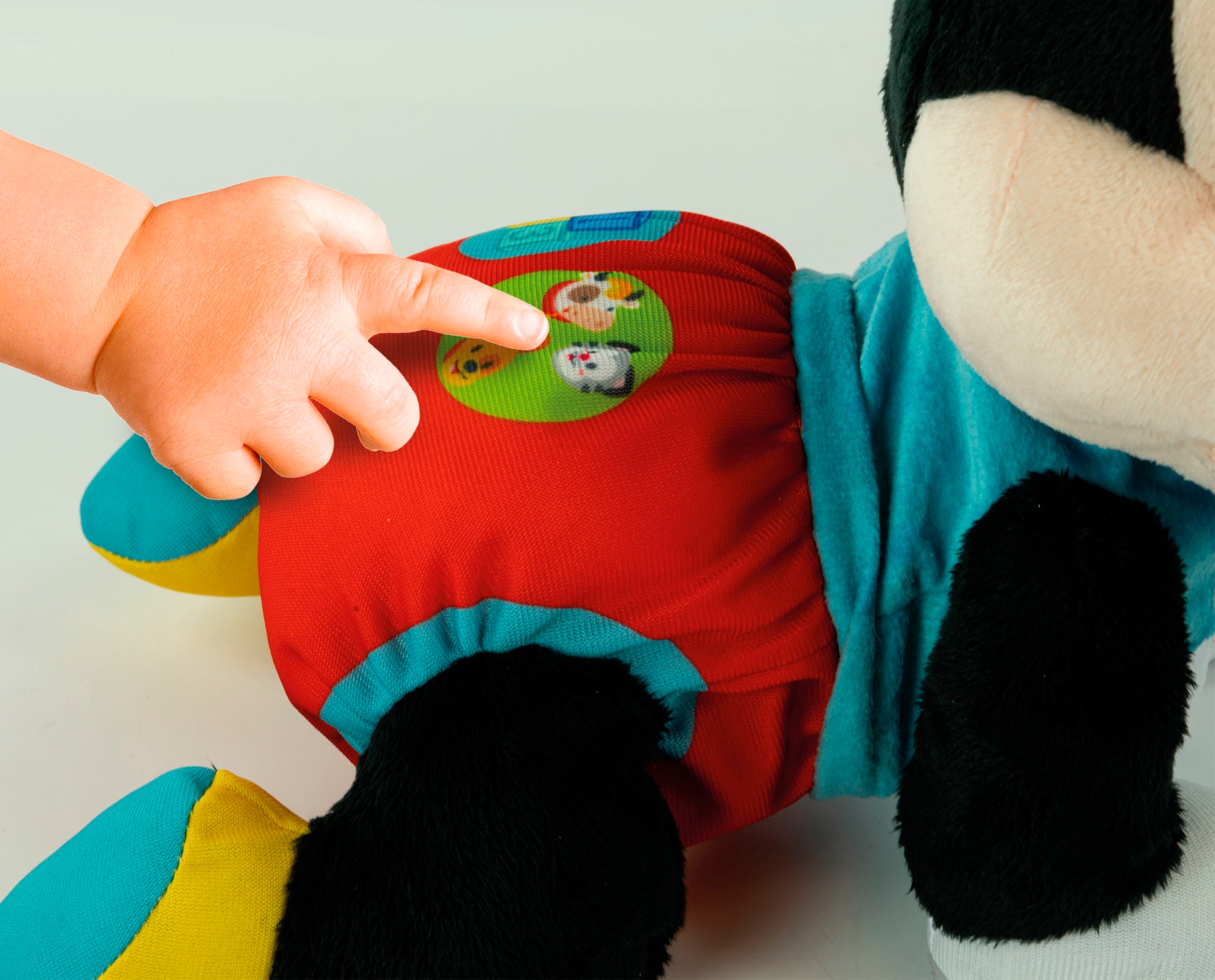 Clementoni® Plüschfigur »Disney Baby, Mickey - Krabbel mit mir« mit Sound