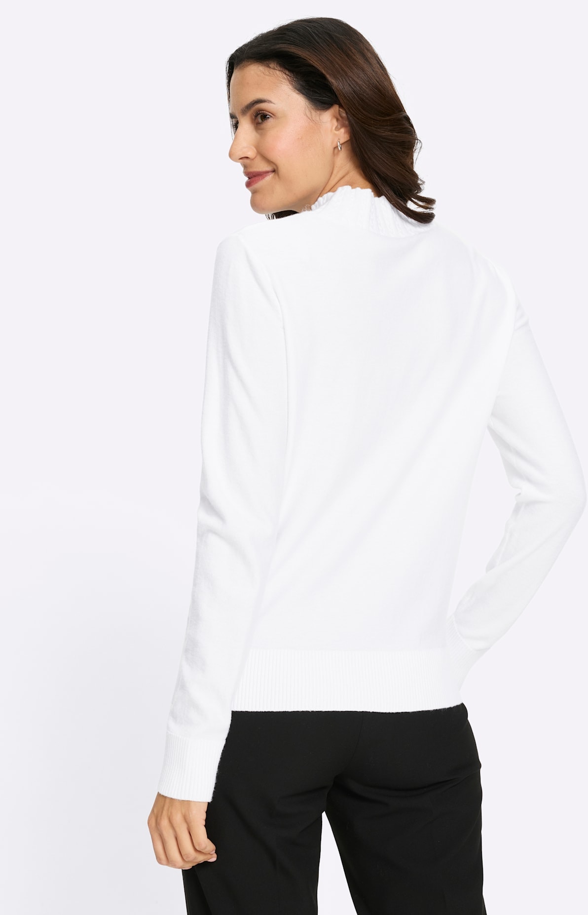Inspirationen Stehkragenpullover »Pullover«