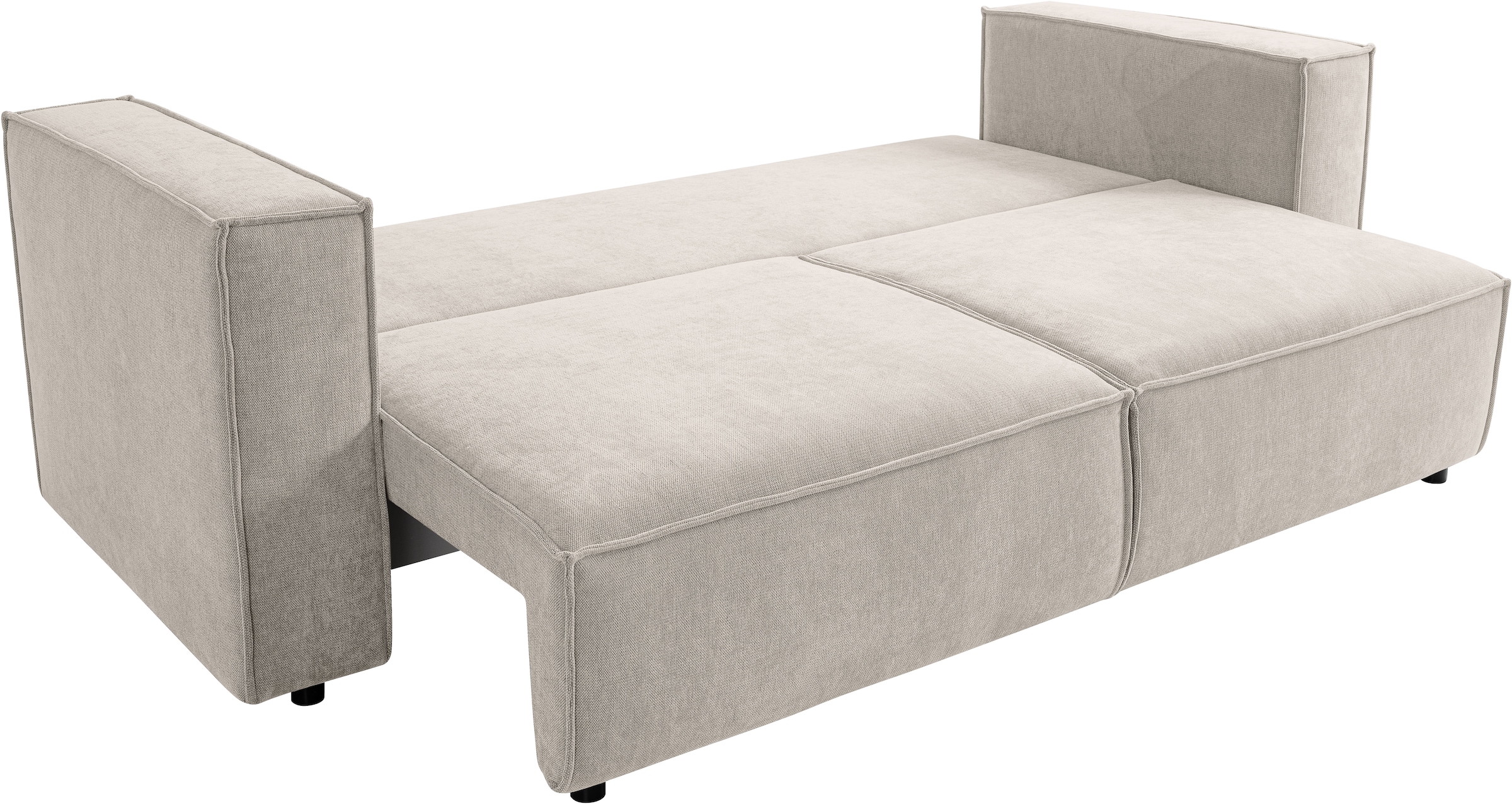 WERK2 Schlafsofa »Memo Kansas Breite 252cm, mit extragroßer Liegefläche 202x152cm«