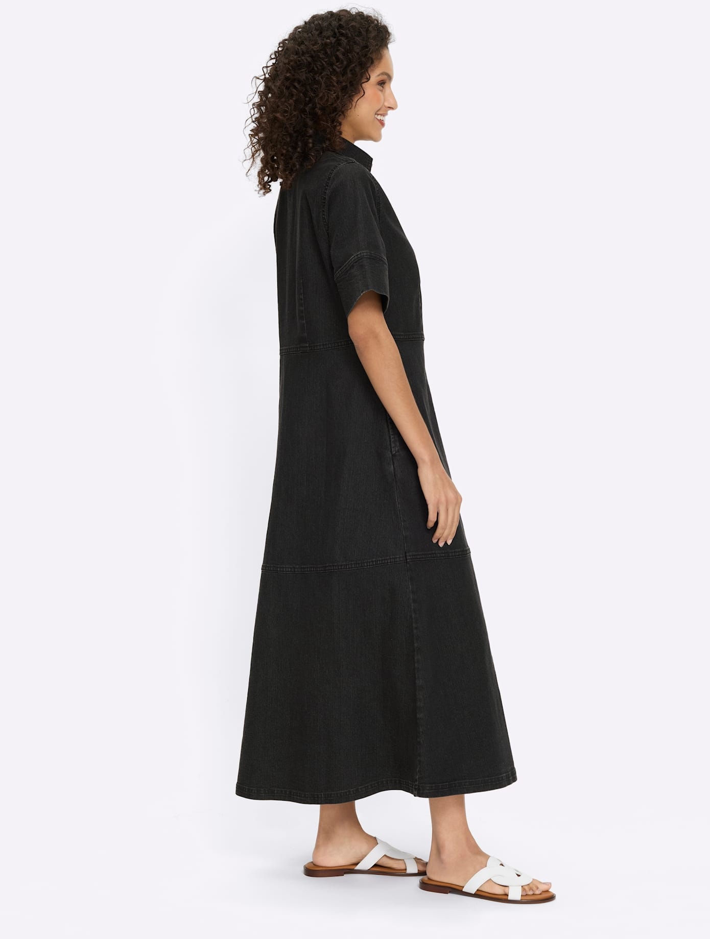 heine Jeanskleid »Kleid« Nahttasche